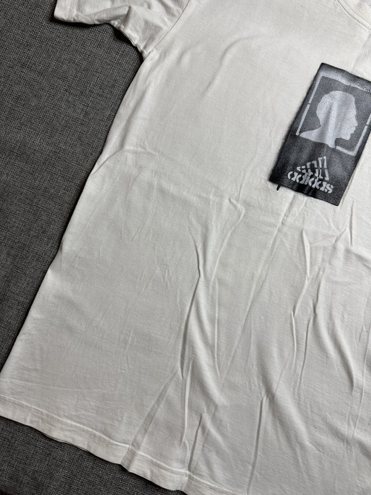 Adidas Vintage Adidas Kobe Two Big Logo white T-Shirt Size US S / EU 44-46 / 1 - 10 Thumbnail