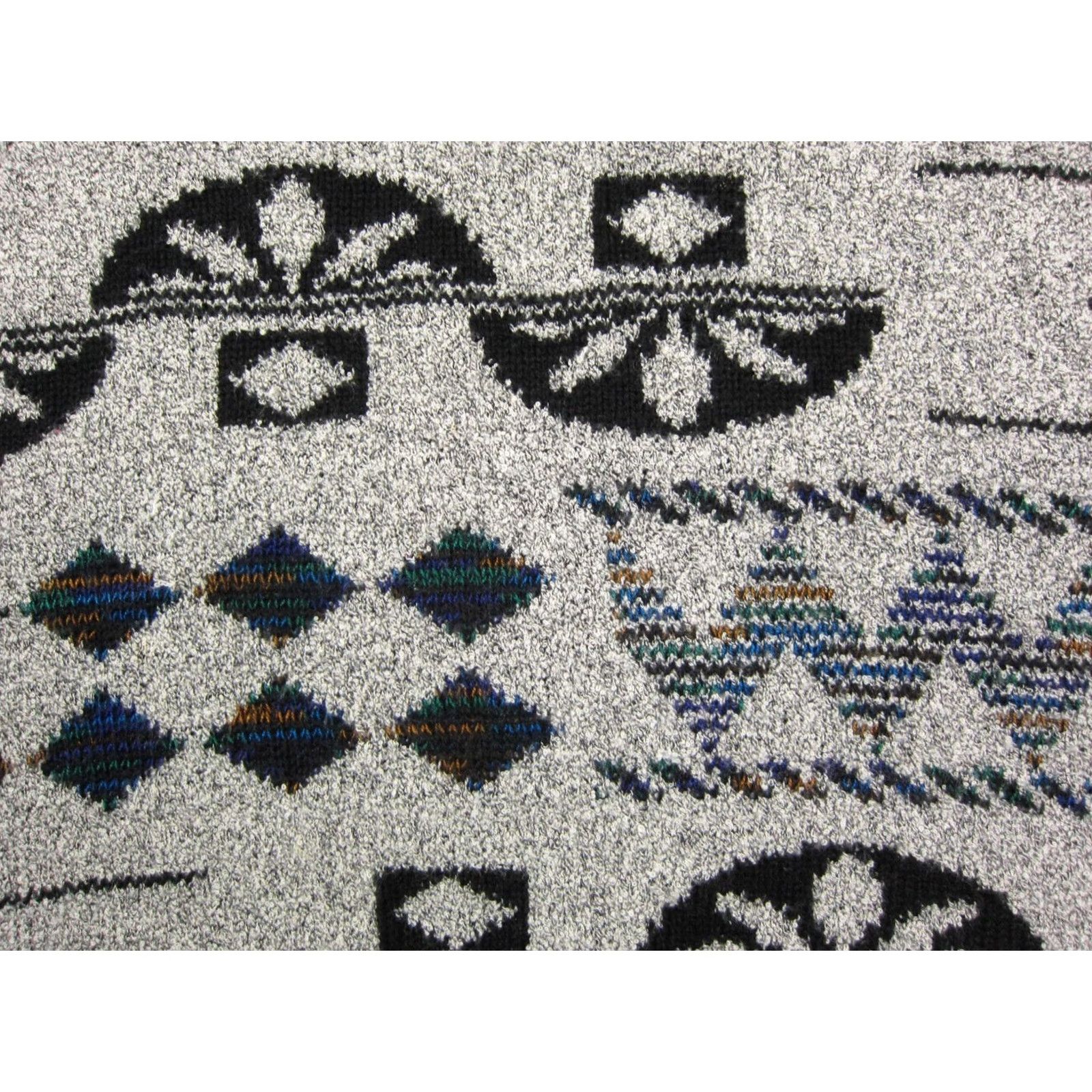 Vintage Vintage J.T Beckett Sweater Mens Adult Medium Gray 90s Pullover Crew Neck Knit Geometric Abstract Diamond Lightweight All Seasons Regular Fit Clothing Size US M / EU 48-50 / 2 - 3 Thumbnail