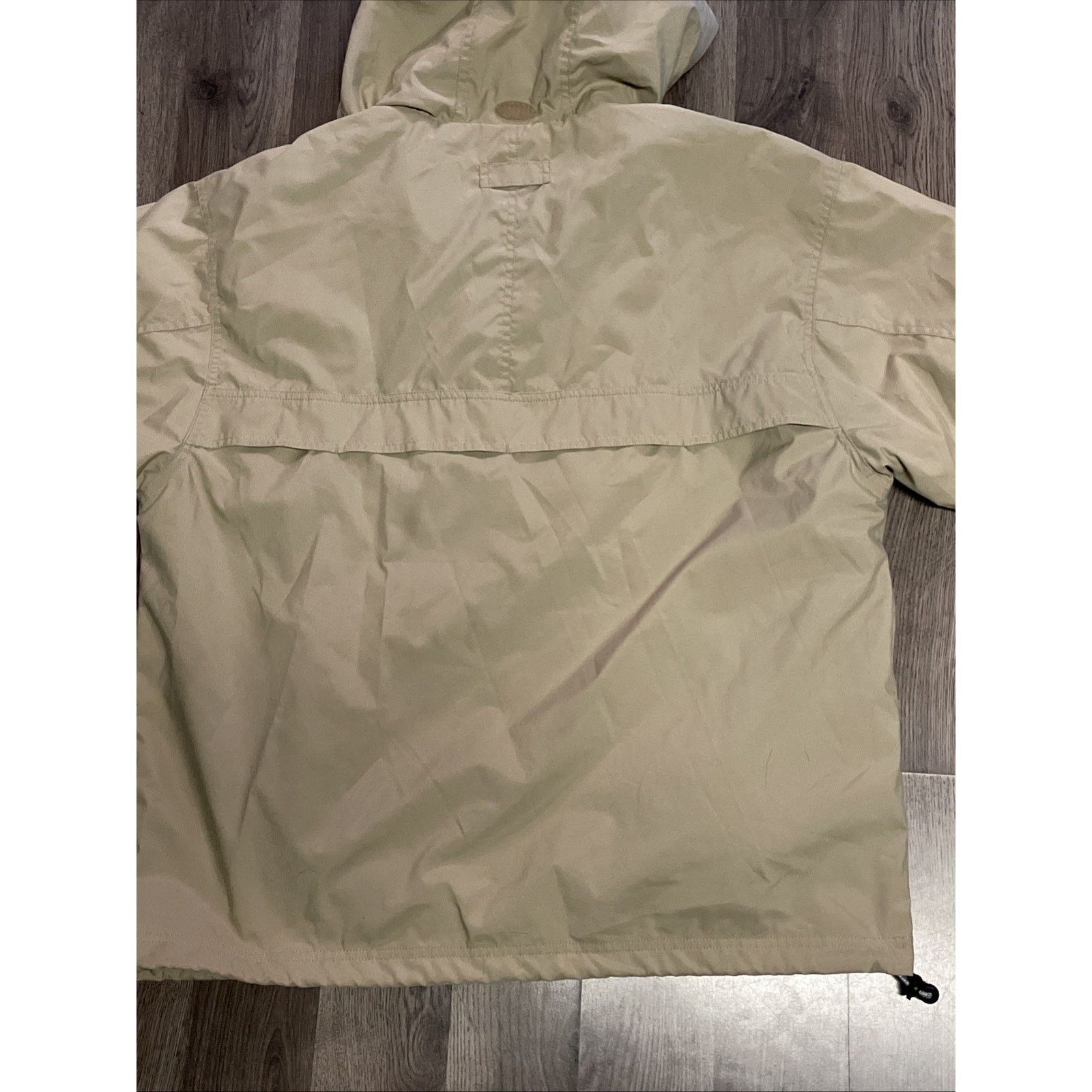Gap VTG 90s Y2K GAP Nylon Anorak Jacket Mens Large Beige Size US L / EU 52-54 / 3 - 12 Thumbnail