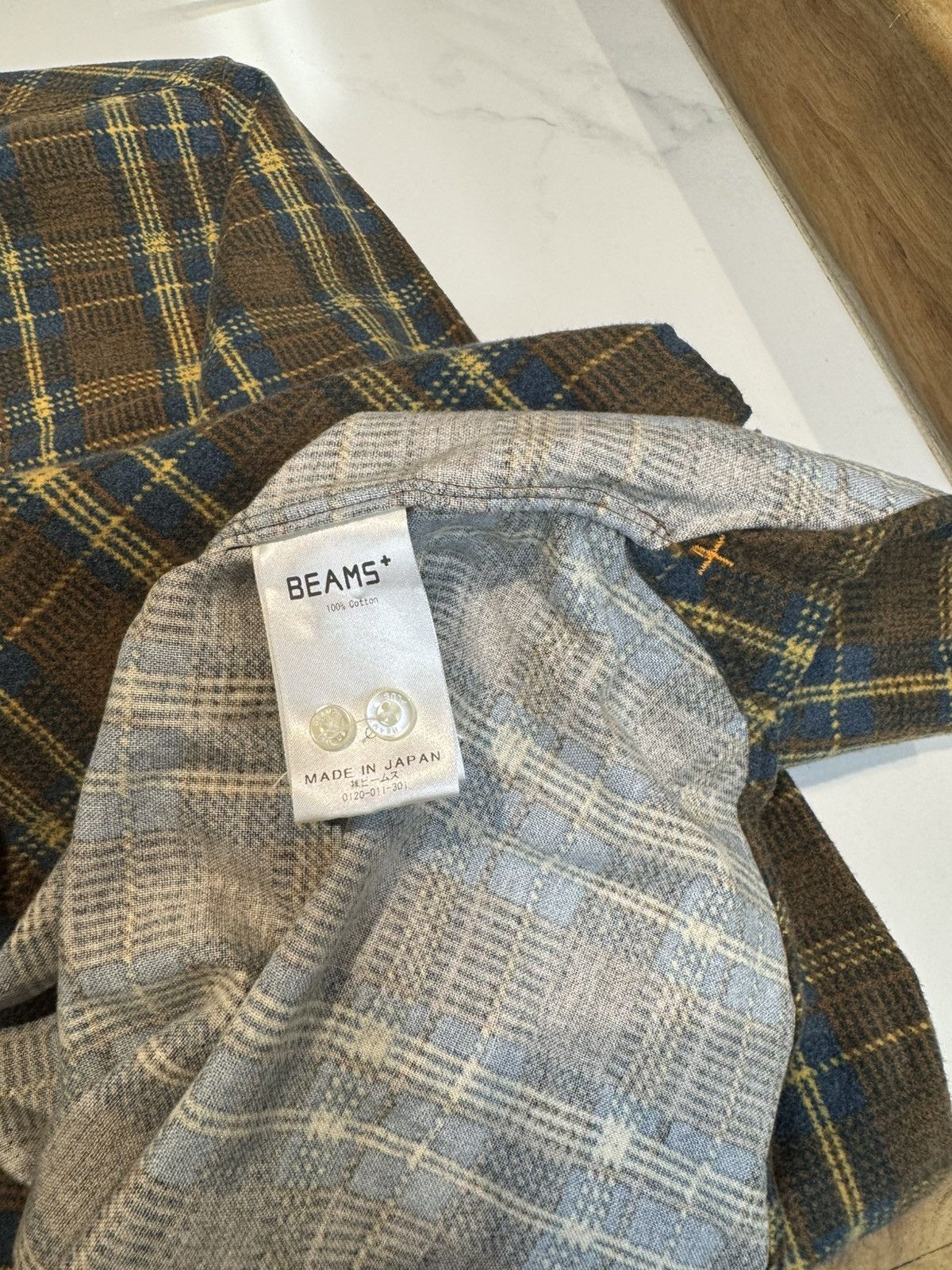 Beams Plus BEAMS COTTON FLANNEL SIZE SMALL Size US S / EU 44-46 / 1 - 3 Thumbnail