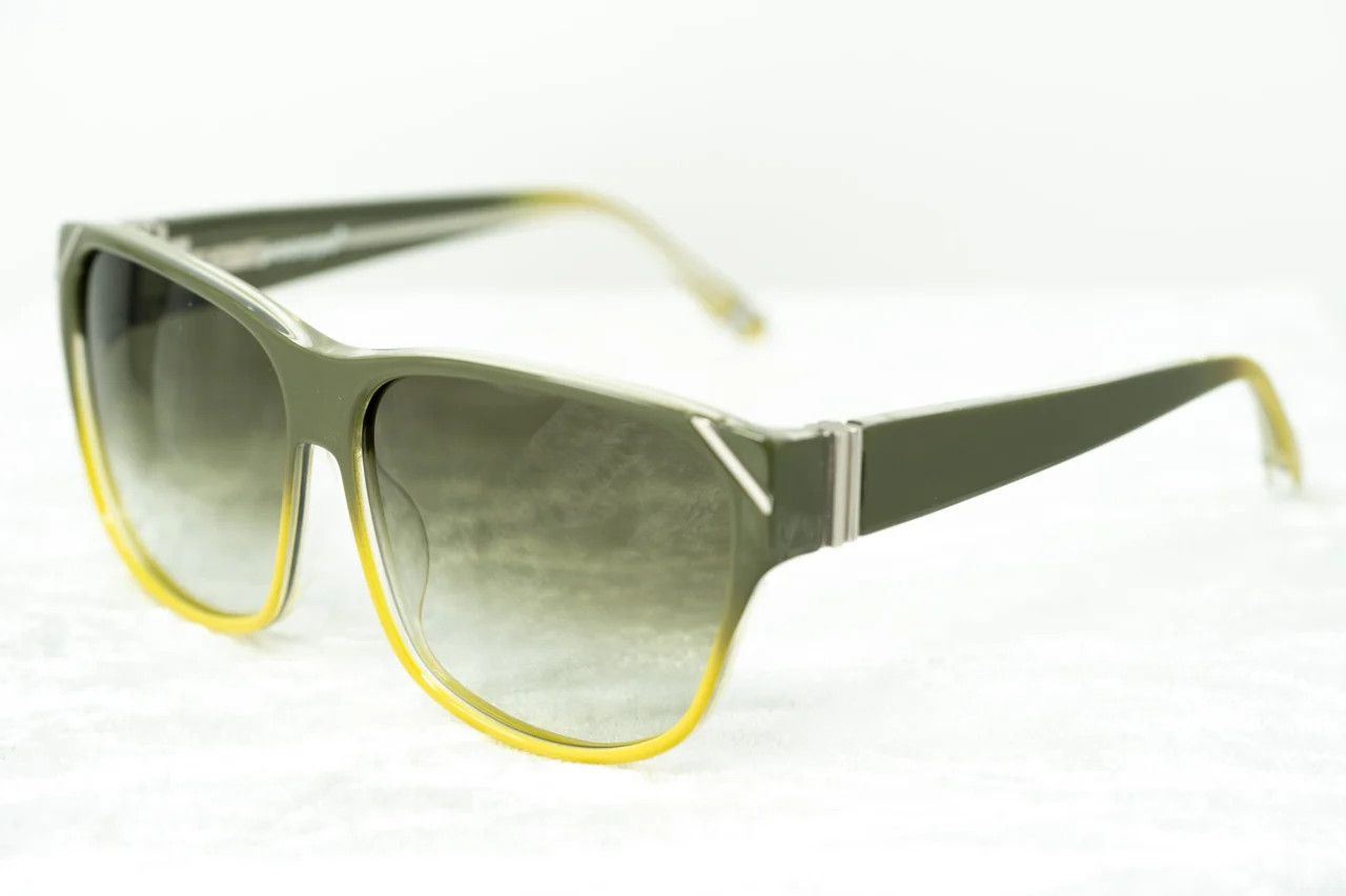 Yohji Yamamoto Yohji Yamamoto Sunglasses Square Green Size ONE SIZE - 10 Thumbnail