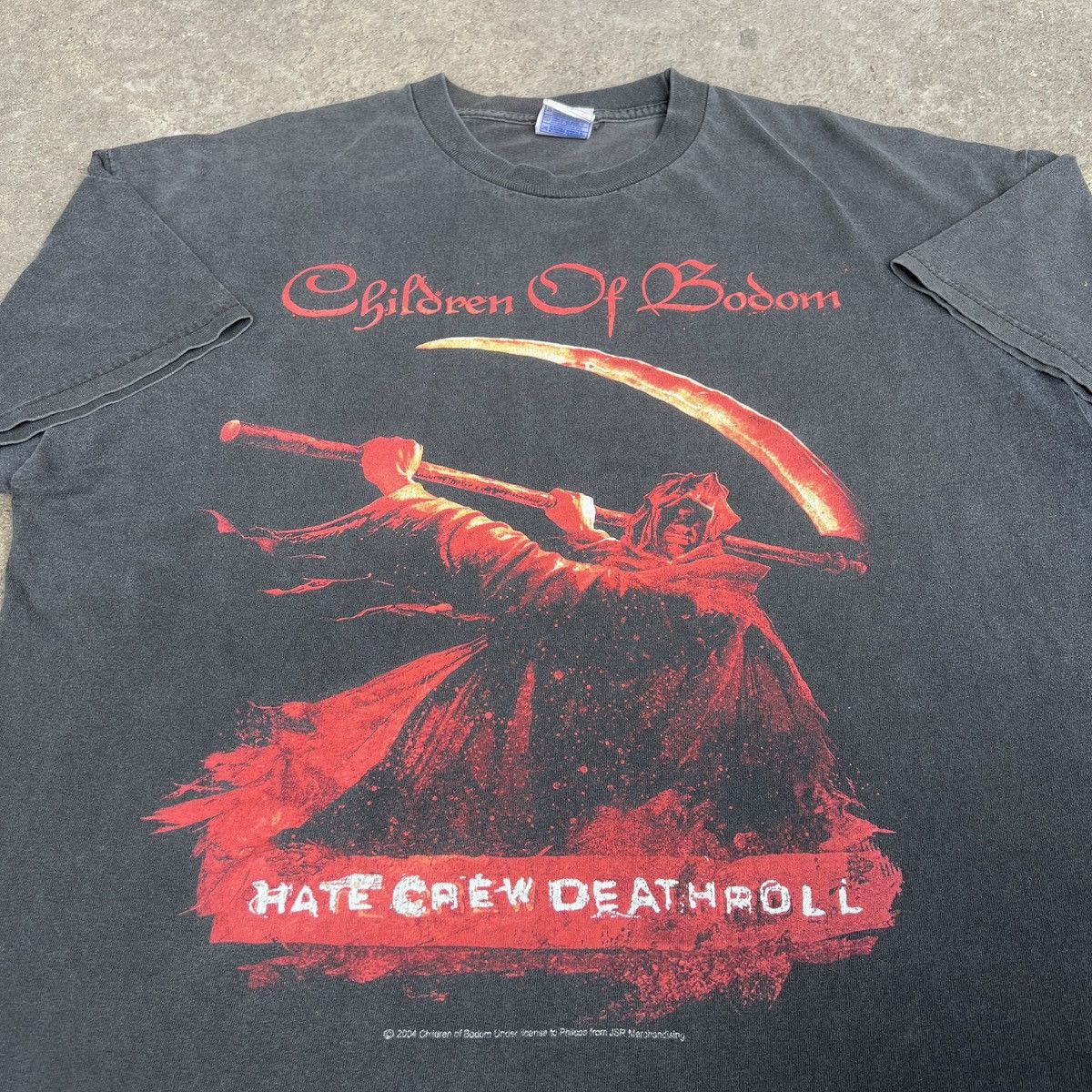 Band Tees Vintage Y2K Children Of Bodom Tour Promo Tee XL Faded Size US XL / EU 56 / 4 - 1 Thumbnail