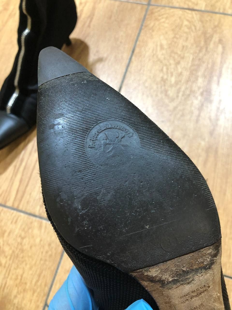 Yves Saint Laurent Vintage Yves Saint Laurent Signature Ankle Boots Size US 9.5 / IT 39.5 - 3 Thumbnail
