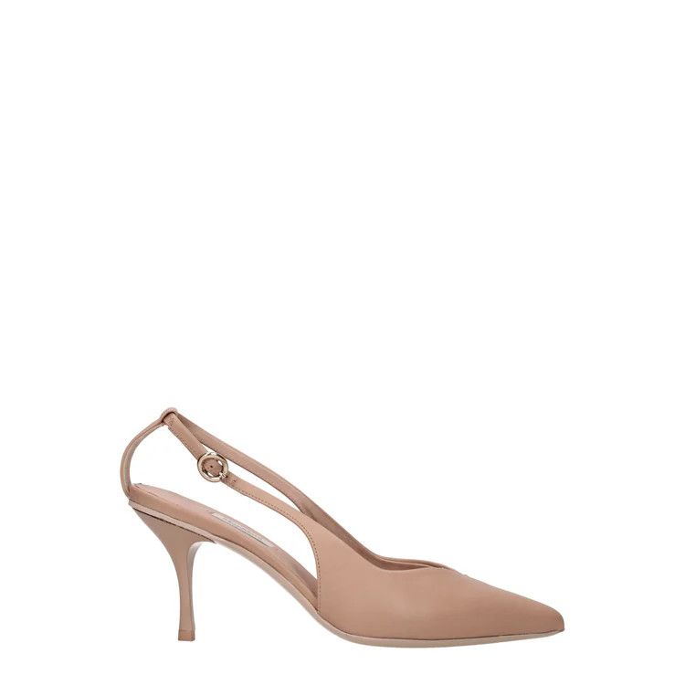 ob1o1e1124 Leather Sandals in Pink