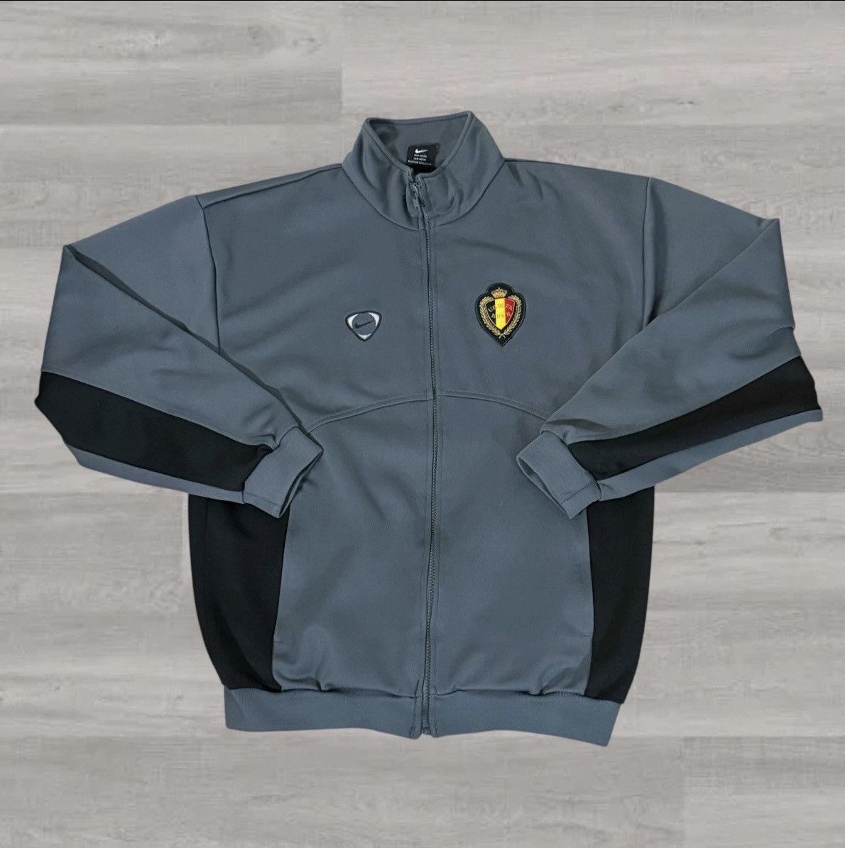 Nike Belgium 2000/02 Track Jacket Size M Size US M / EU 48-50 / 2 - 1 Thumbnail