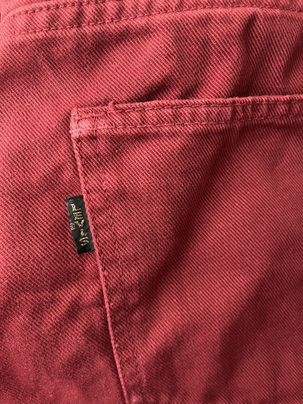 Levi's 70s - 60s Vintage Levis Big E Sta Prest Scovill Zipper Size US 30 / EU 46 - 3 Thumbnail