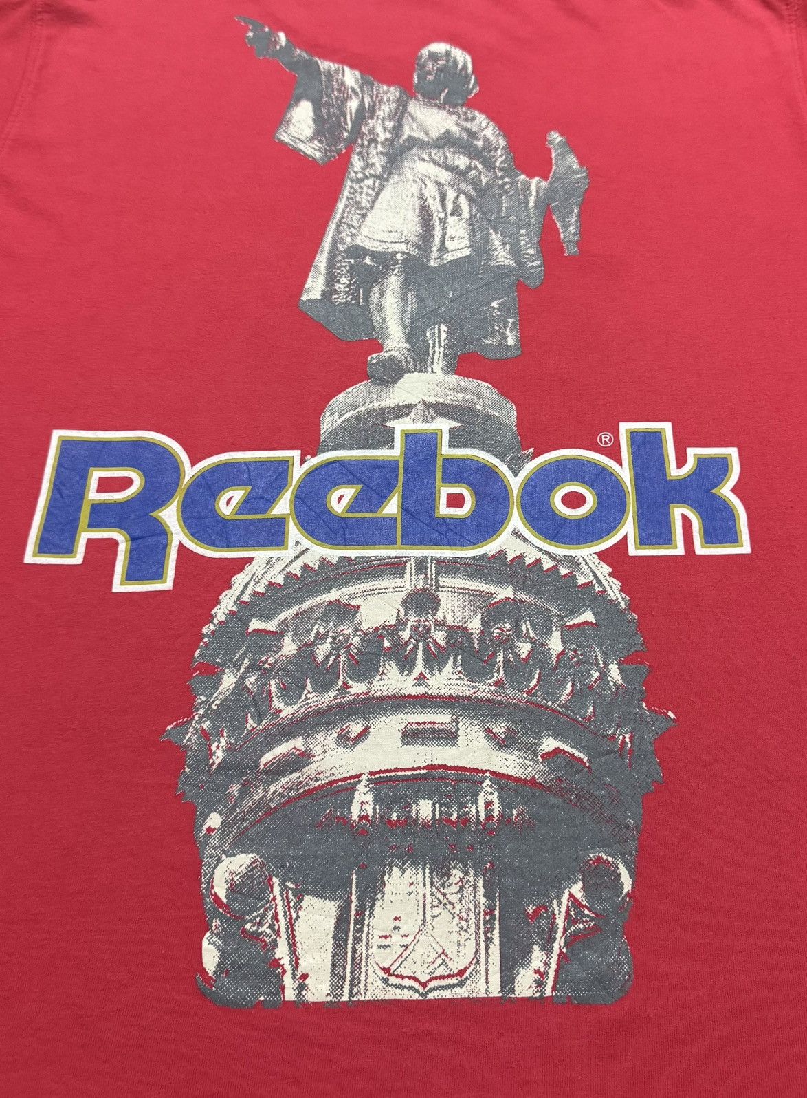 Reebok × Vintage Vintage 1994 Reebok Statue Of Liberty Big Print Size US M / EU 48-50 / 2 - 6 Thumbnail