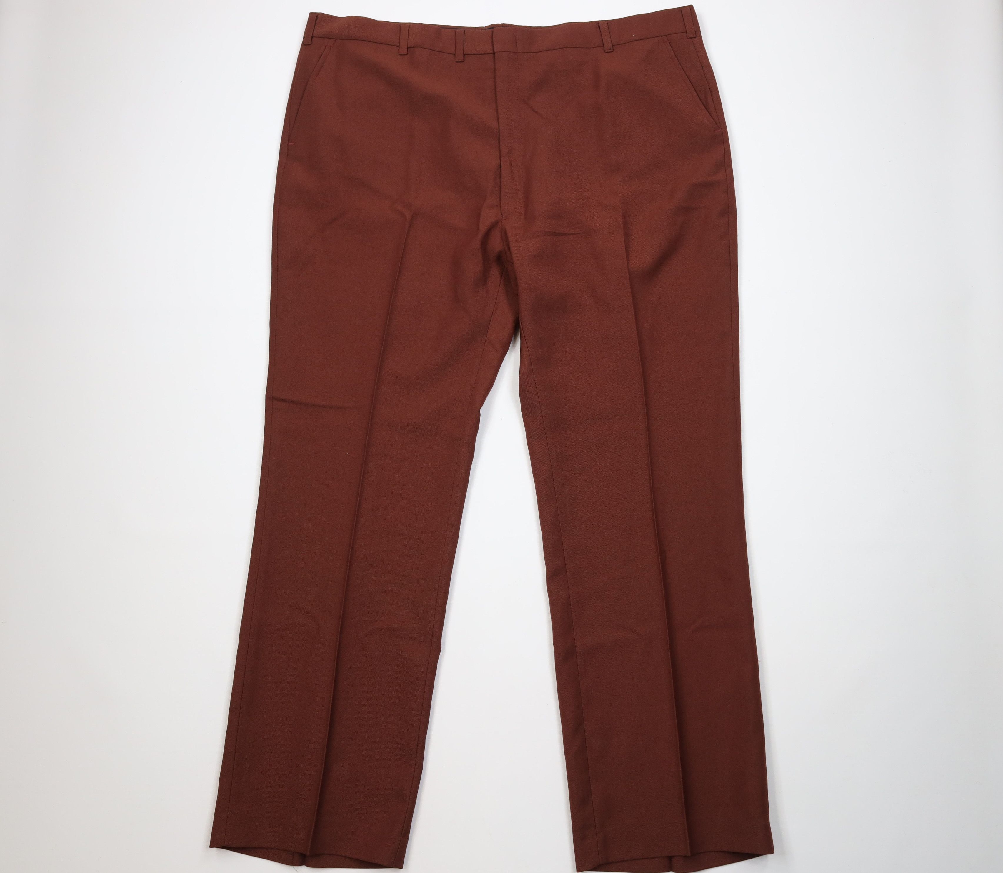 Vintage Vintage 70s Streetwear Knit Bell Bottoms Chino Pants USA Size US 44 / EU 60 - 1 Thumbnail