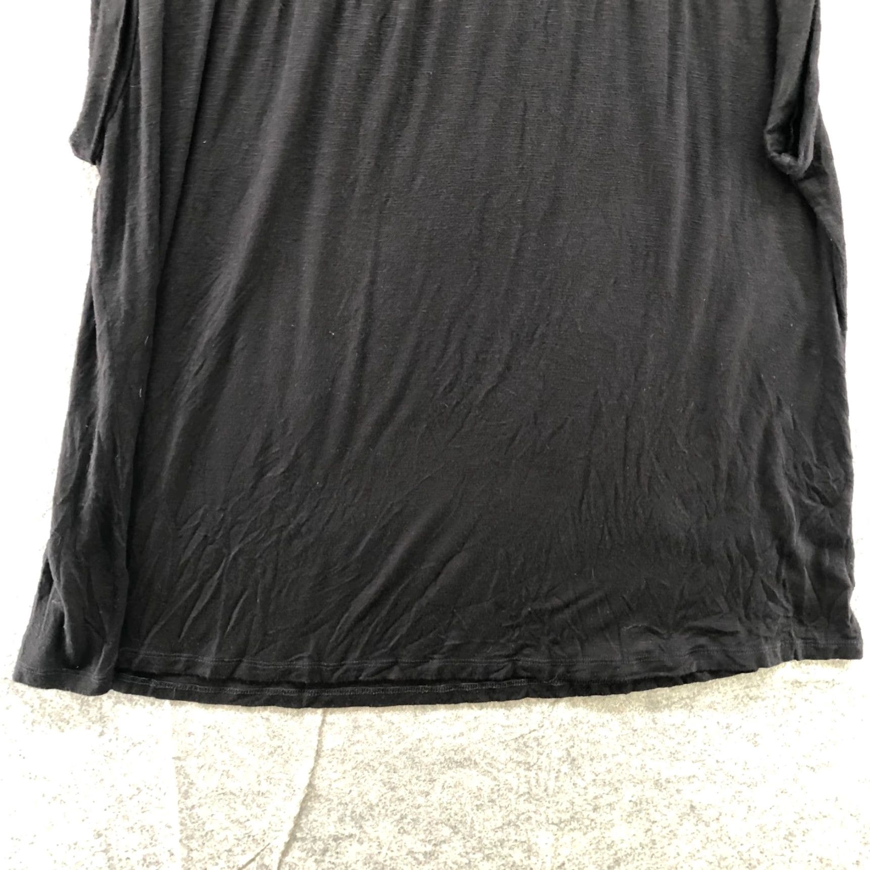 Vintage Fenn Wright Manson Top Adult 3X Black Lace Jersey Knit Short Sleeve Sleeveless Classic Womens Size XXL / US 16-18 / IT 52-54 - 4 Thumbnail