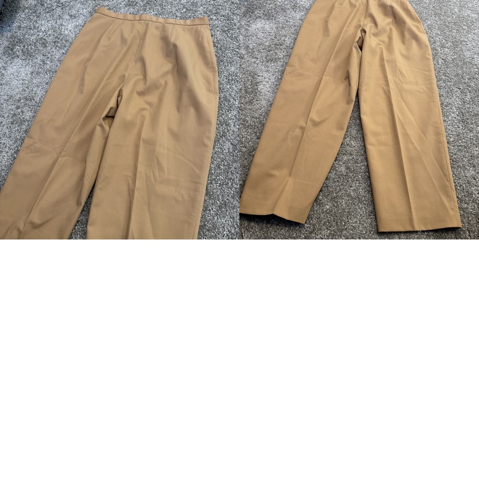 Preston & York Preston & York Dress Pants Women's 14P Petite Khaki Pants Flat Front 32W 28in Straight Size 24" / US 00 / IT 34 - 8 Thumbnail