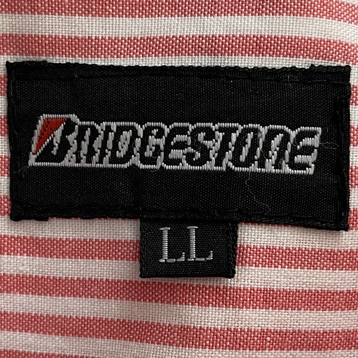 Vintage Vintage Brand Bridgestone Stripe Shirt 1990s Size US L / EU 52-54 / 3 - 10 Thumbnail