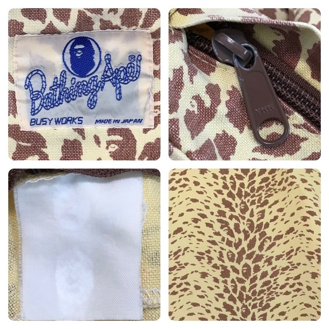 Bape 🔥Vintage🔥 BAPE Big cushion cover leopard camo a bathing ape Size ONE SIZE - 5 Thumbnail