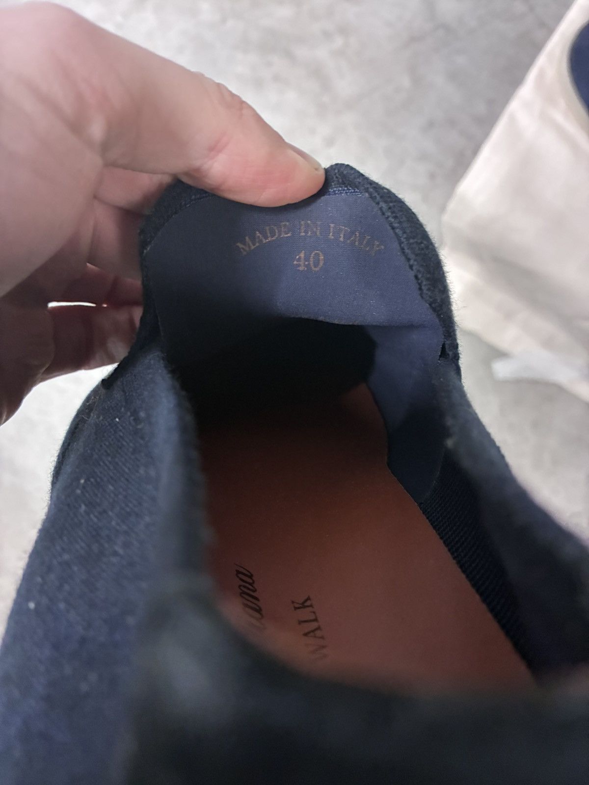 Loro Piana Loro piana navy knit summer walk uk 6 eu 40 Size US 7 / EU 40 - 7 Thumbnail