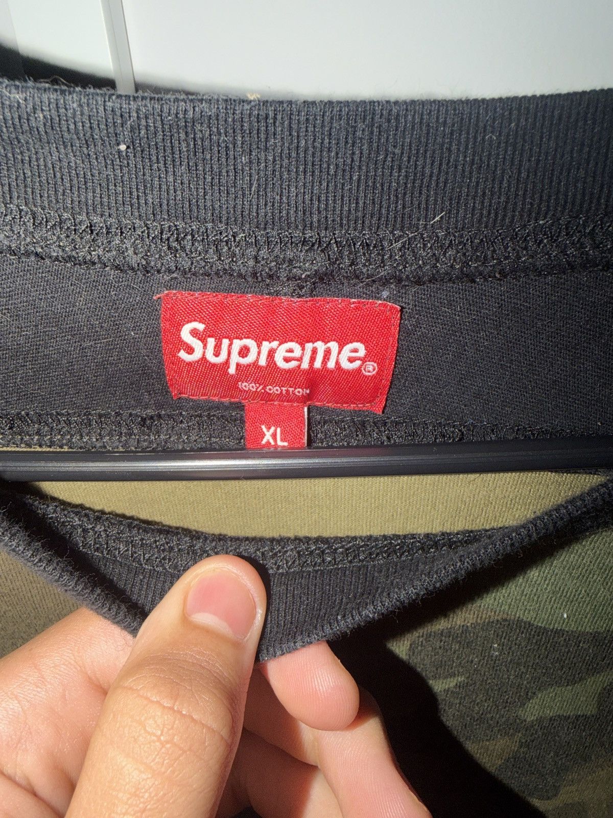 Supreme Supreme Camo Longsleeve Size US XL / EU 56 / 4 - 4 Thumbnail