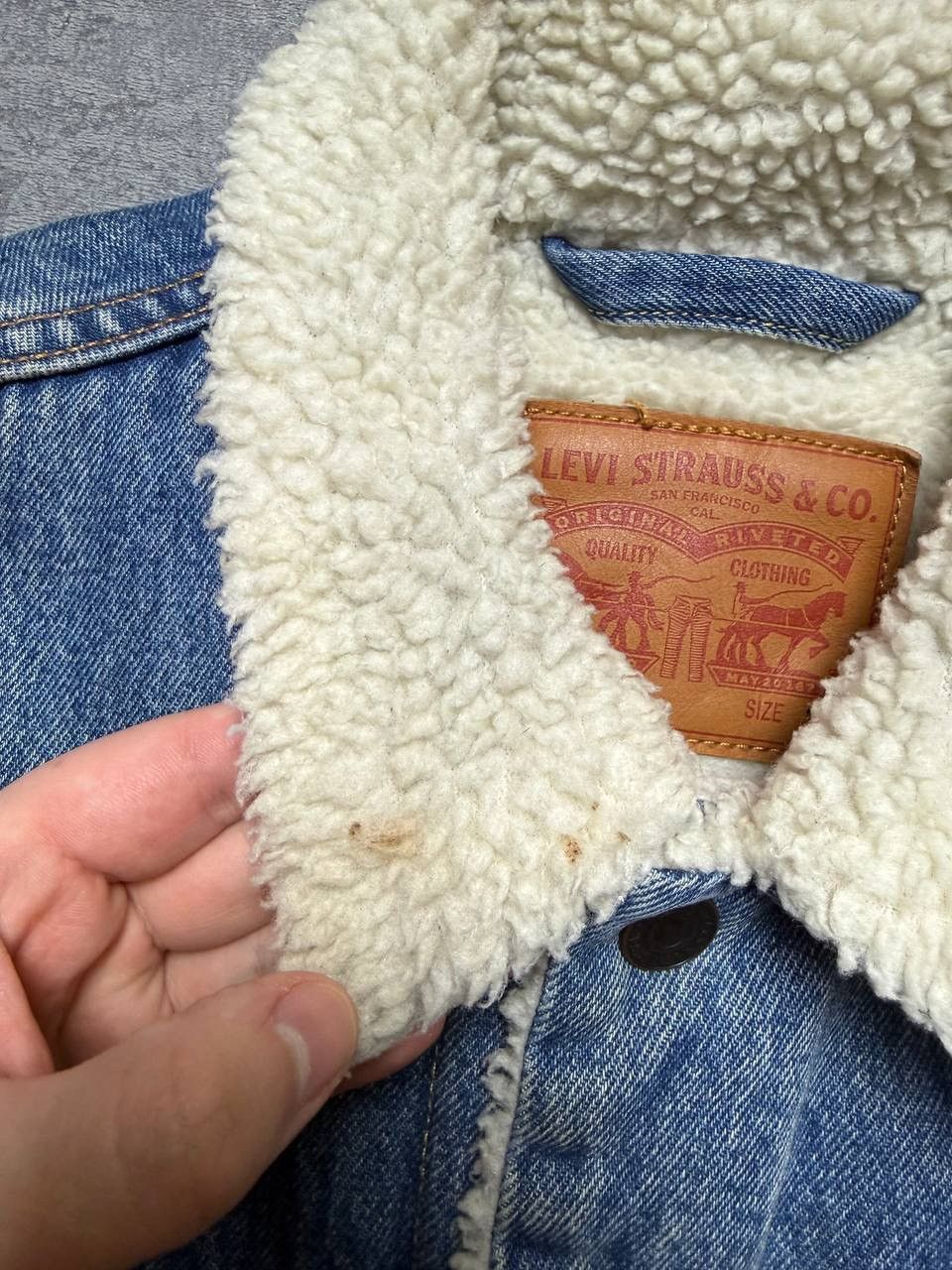 Levi's Levis sherpa Denim Jacken Size US S / EU 44-46 / 1 - 5 Thumbnail