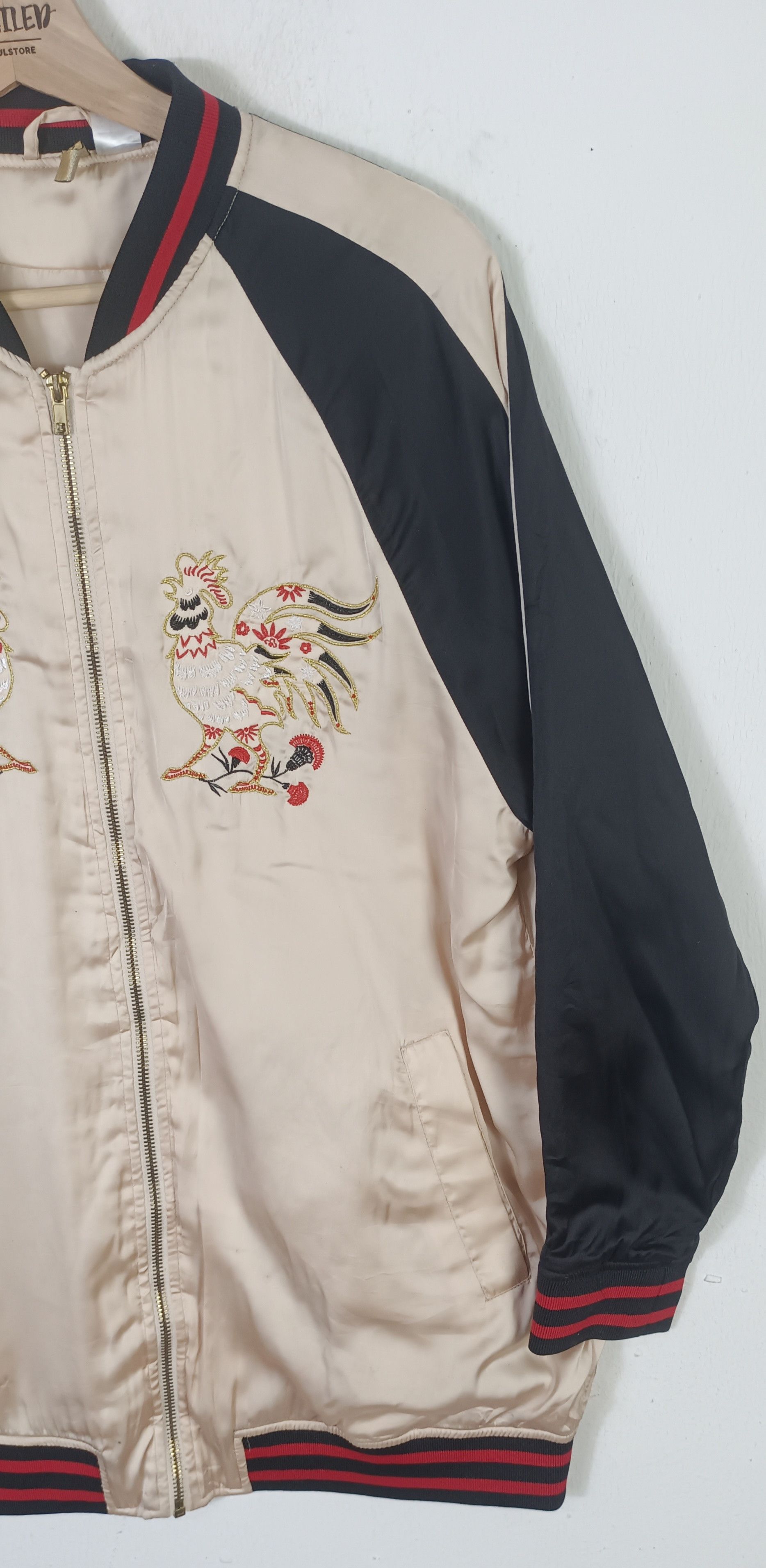 Divided Divided x H&M Embroidered Sukajan Size US L / EU 52-54 / 3 - 5 Thumbnail