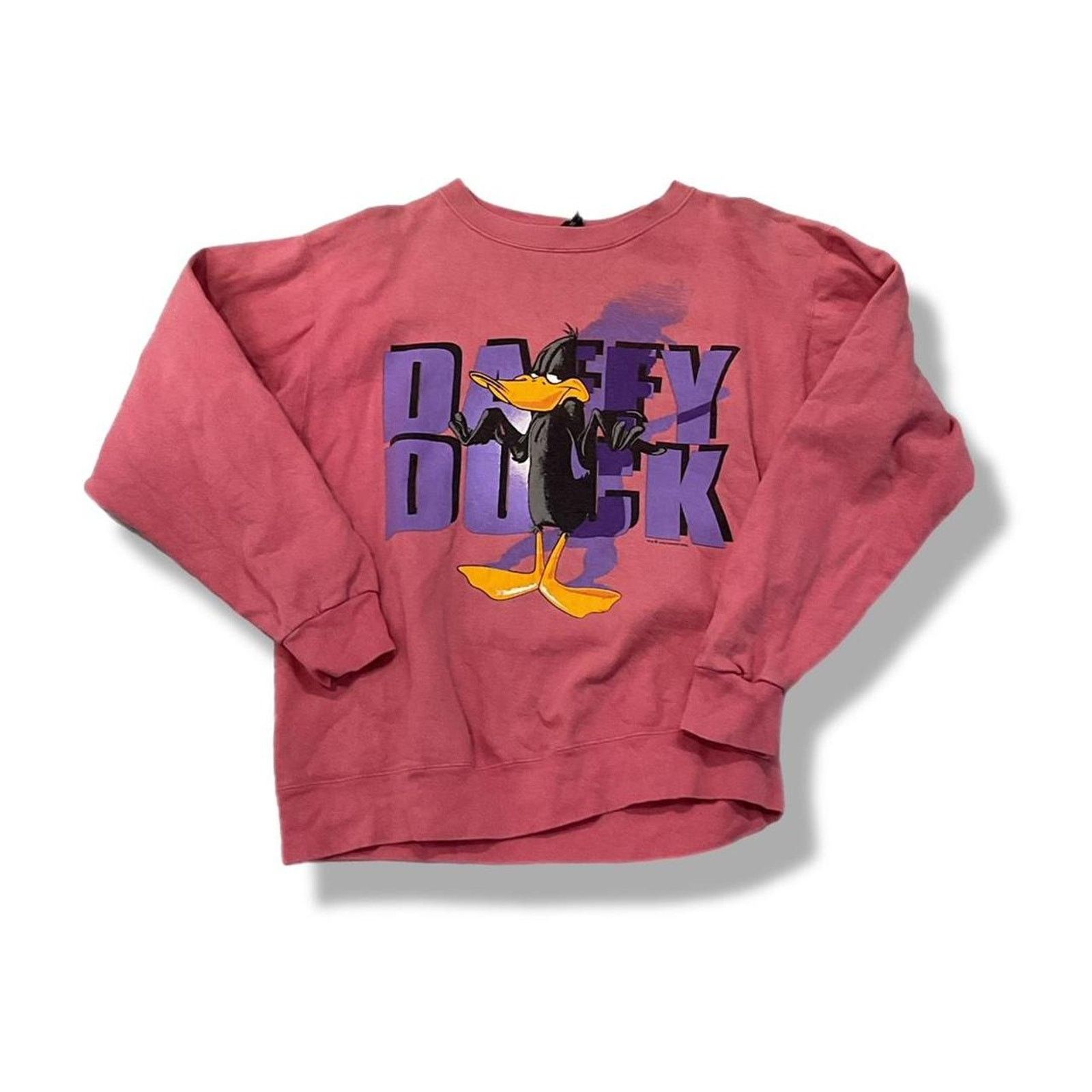 Vintage 1994 Daffy Duck sweatshirt Size US M / EU 48-50 / 2 - 1 Thumbnail
