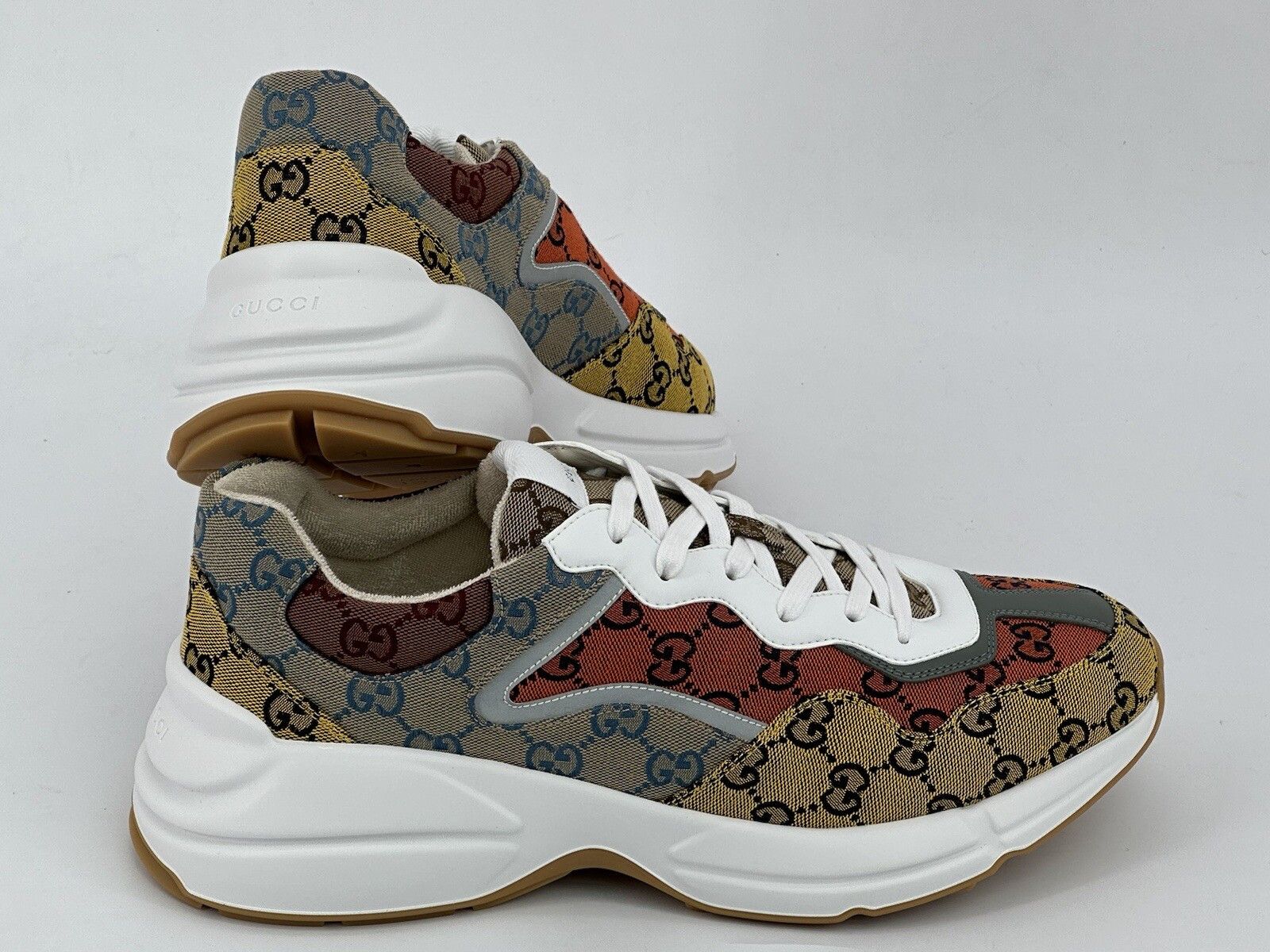 Gucci Size-UK-14/US-15/EU-48 New Gucci Rhyton Men's Sneakers Size US 15 / EU 48 - 3 Thumbnail