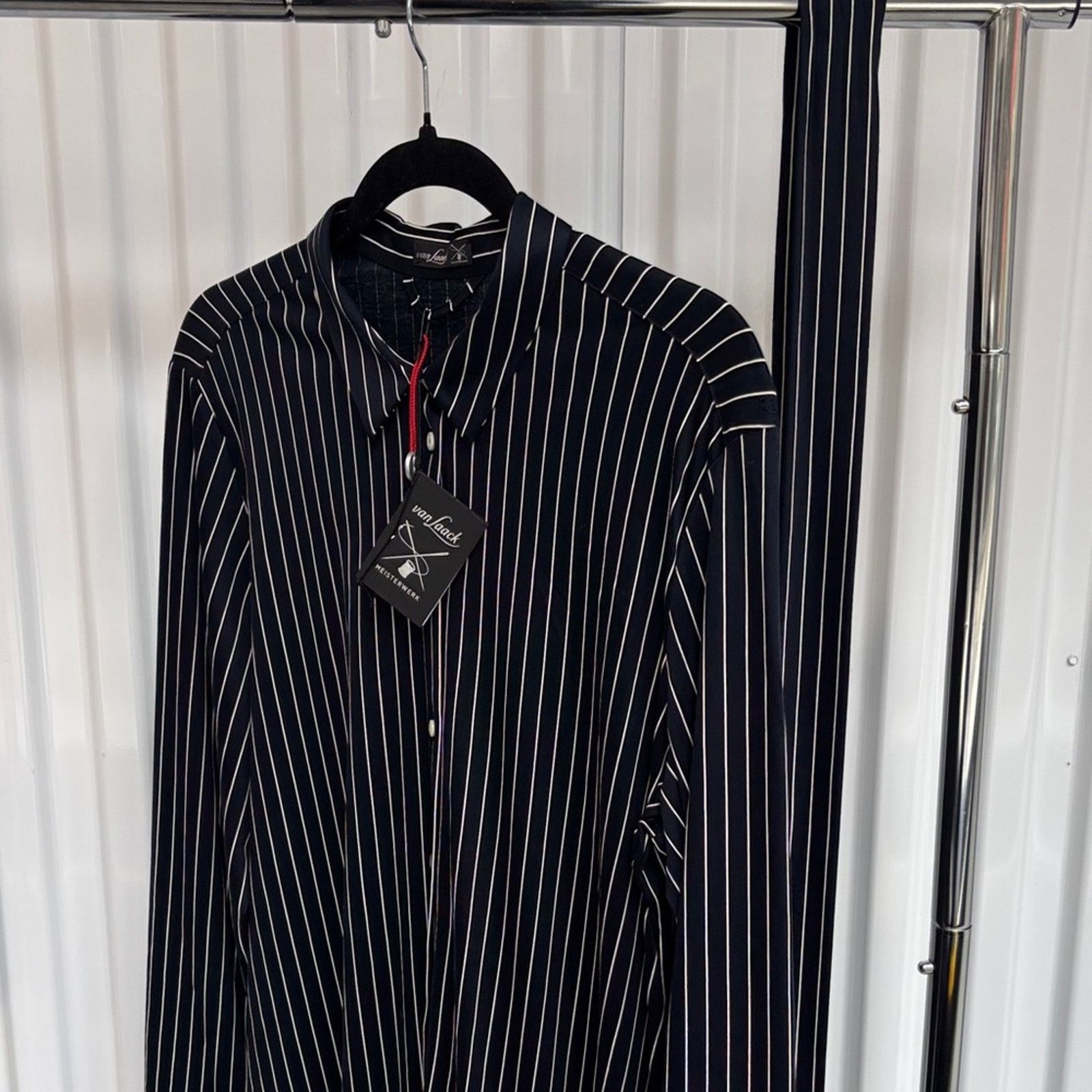 Van NWT Van Laack Black and White Striped Dress Women's Size XL Size XL / US 12-14 / IT 48-50 - 5 Thumbnail