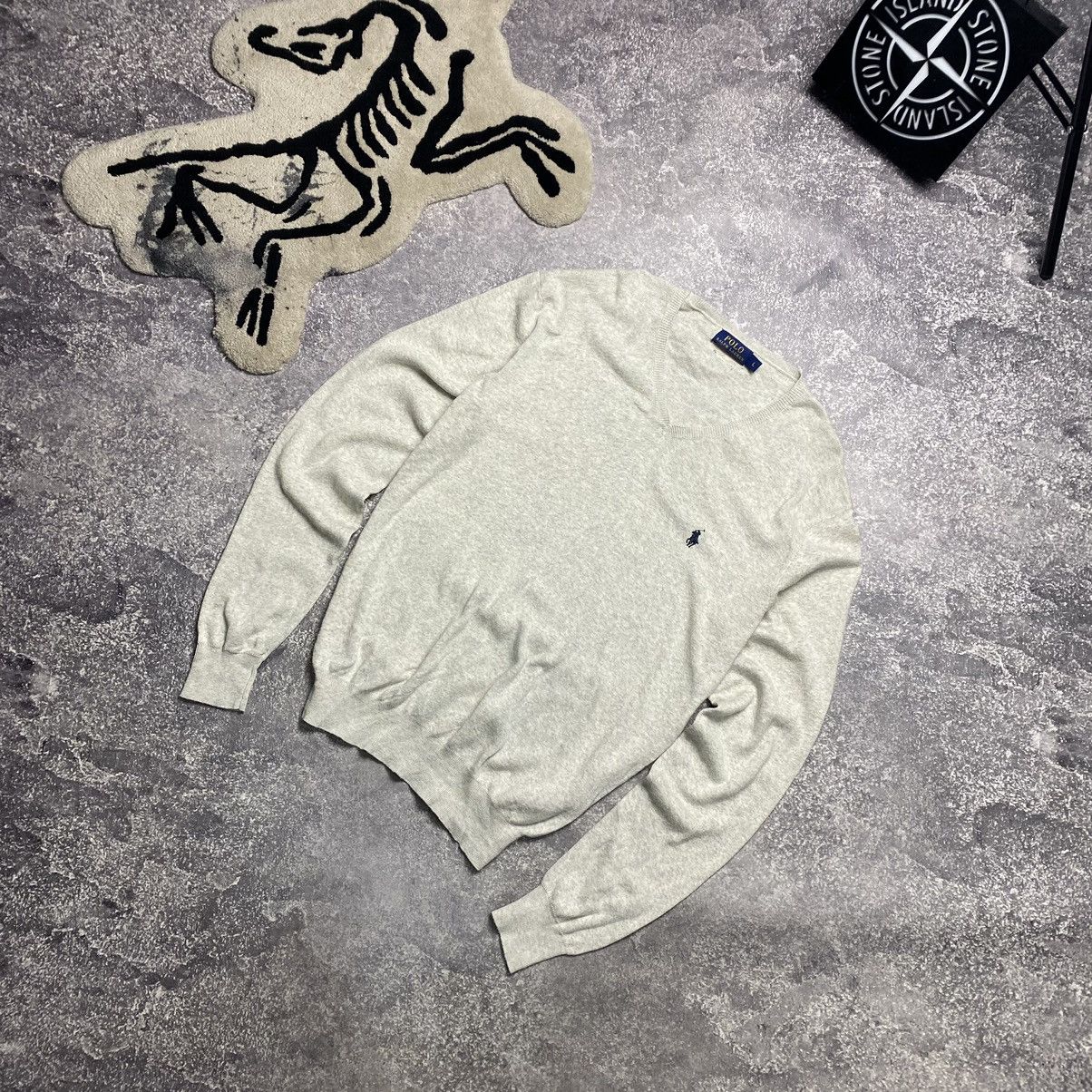 Vintage Vintage Polo Ralph Lauren small logo luxury sweater Size US L / EU 52-54 / 3 - 1 Thumbnail