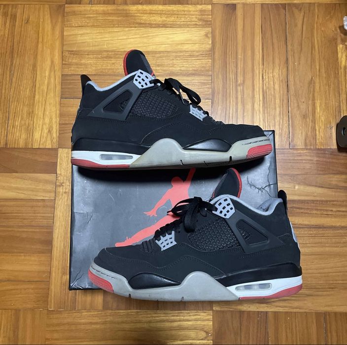 ow jordan 4 bred