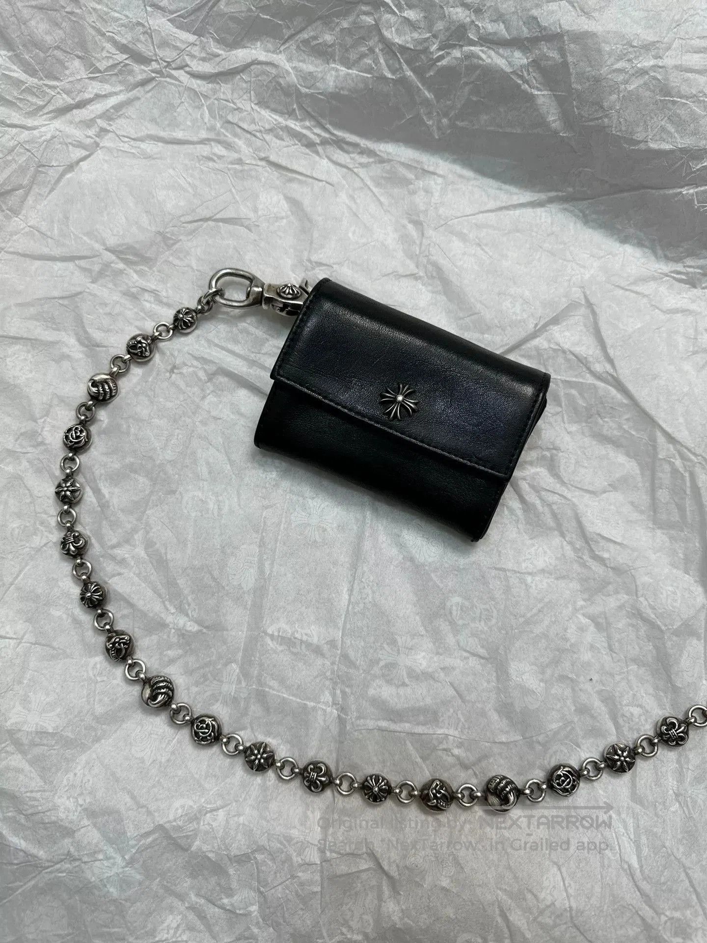Chrome Hearts Chrome Hearts Cross Scroll Silver Coin Card Case. Size ONE SIZE - 3 Thumbnail