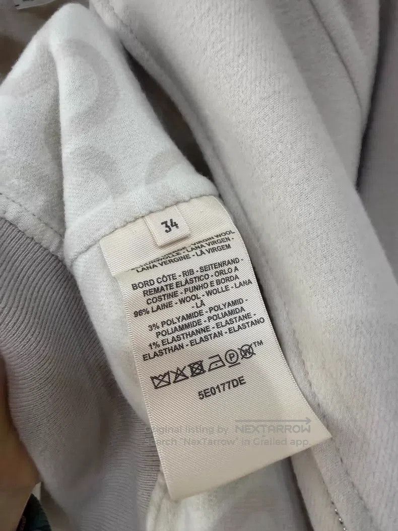 Hermes Hermes Beige thin cashmere short jacket, zipper lining wit Size XXS / US 00 / IT 34 - 5 Thumbnail