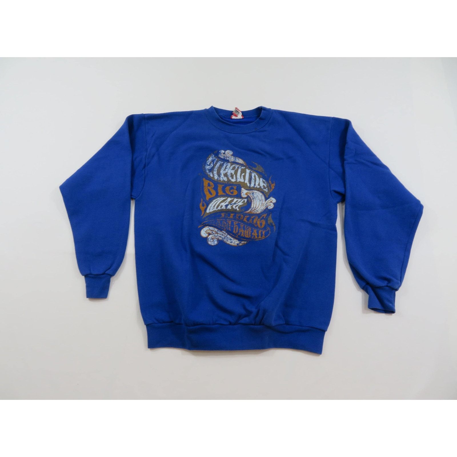 Other Pipeline Big Wave Riding Maui Hawaii Sweatshirt Blue Sz L Size US L / EU 52-54 / 3 - 1 Thumbnail