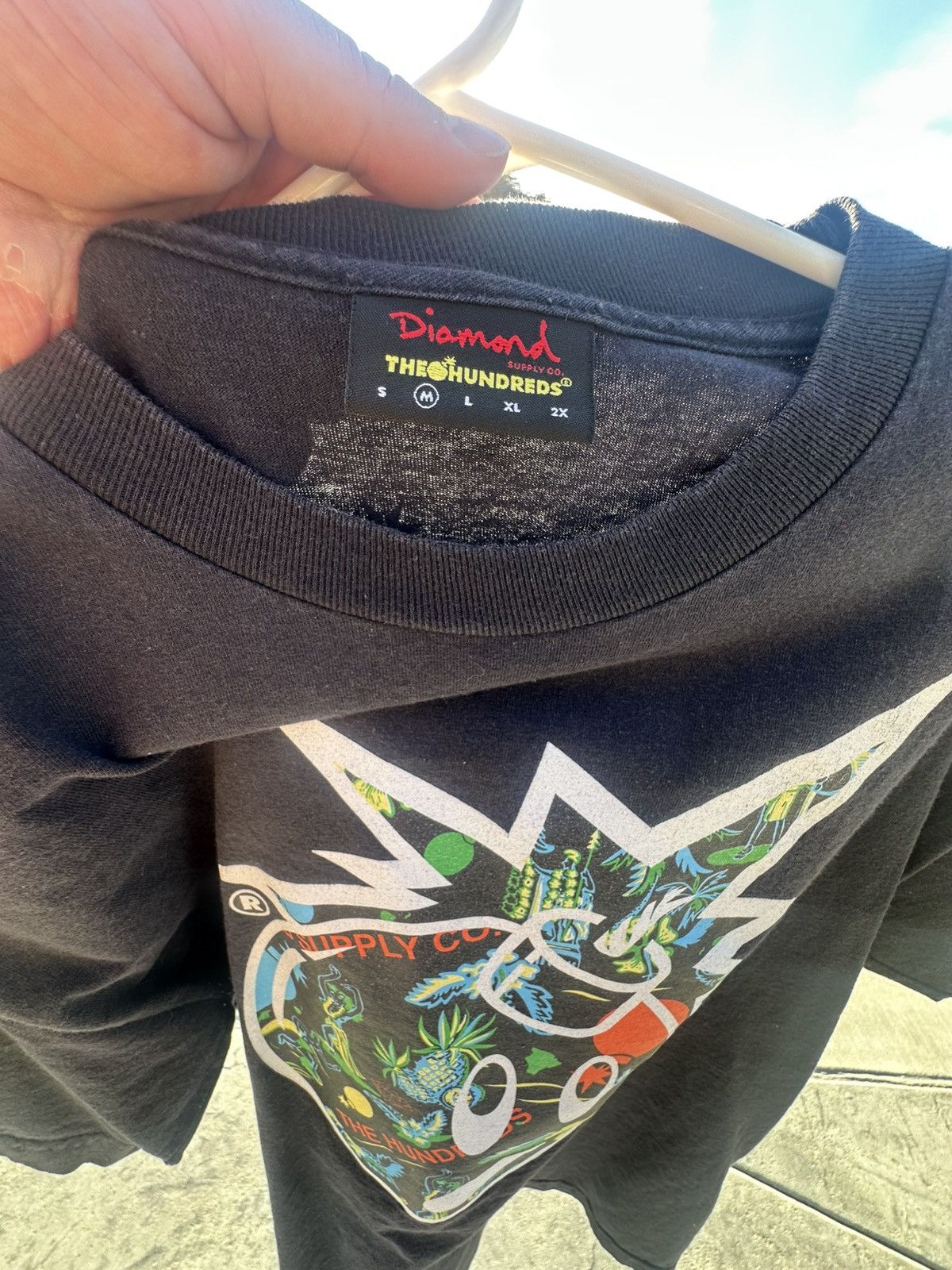 Diamond Supply Co. Diamond supply co x The hundreds collab - Medium Size US M / EU 48-50 / 2 - 3 Thumbnail