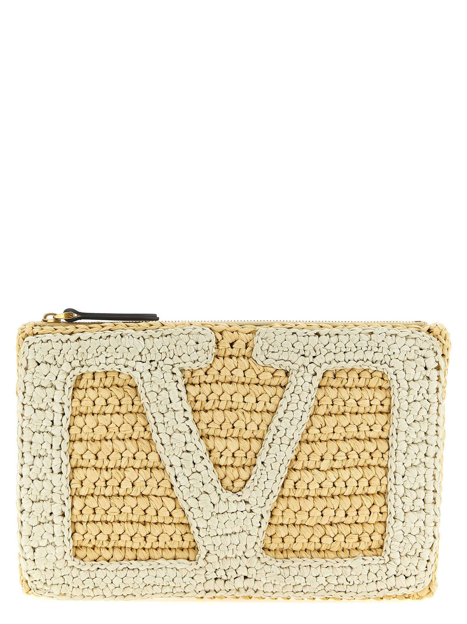 Valentino Valentinogaravani 'Vivasuperstar Crochet' Clutch Bag Size ONE SIZE - 1 Thumbnail