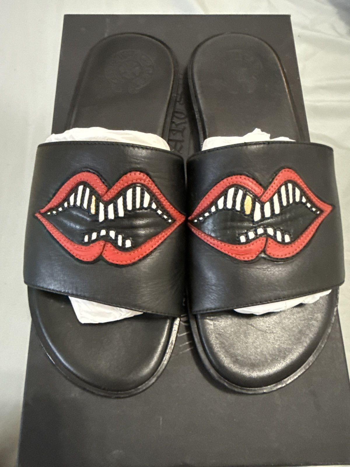 Chrome Hearts Chrome hearts matty boy chomper sandals Size US 8 / EU 41 - 1 Thumbnail