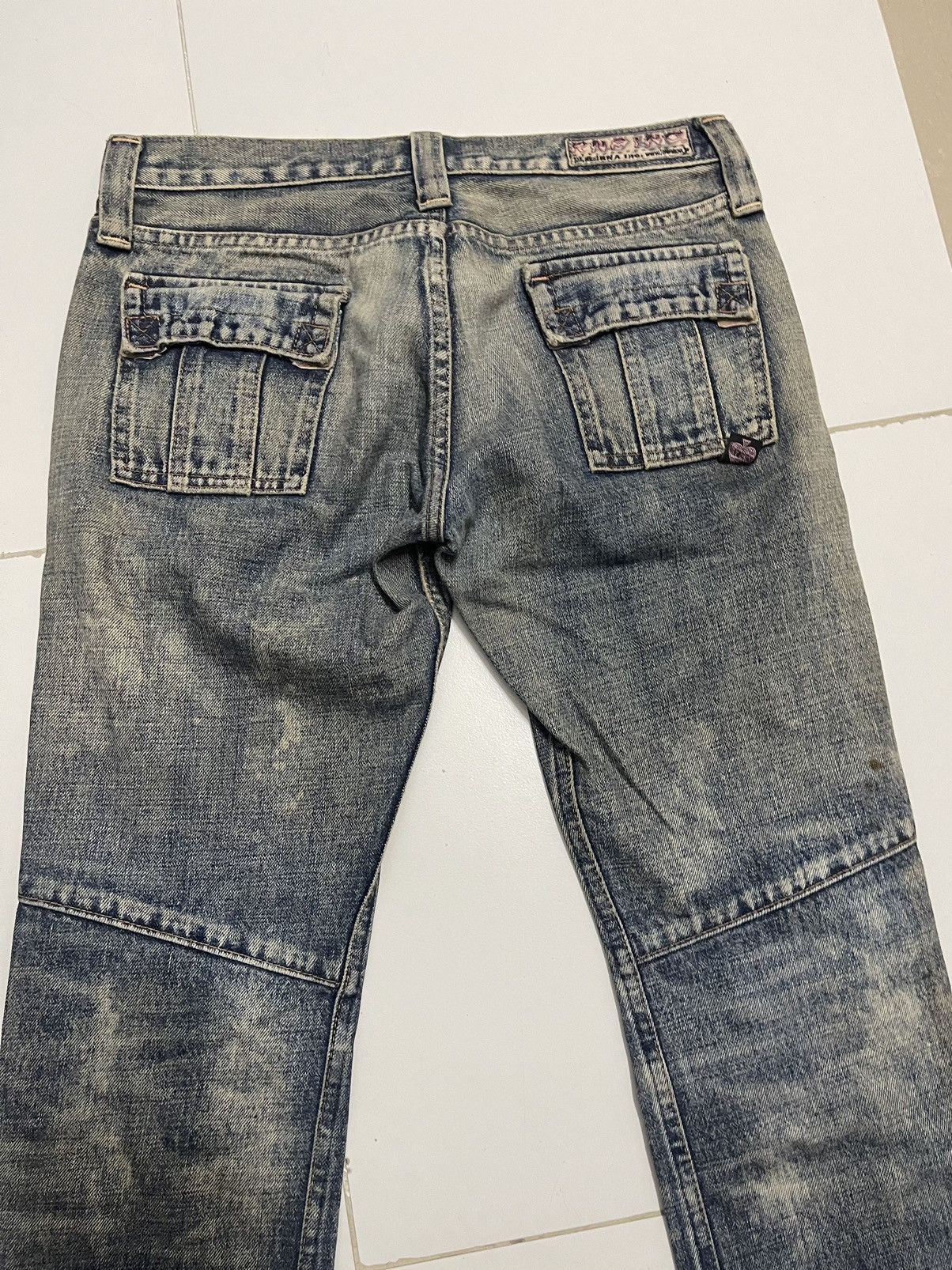 Japanese Brand Vintage Streetwear Tornado Mart Punk Inspired Jeans Size US 29 - 5 Thumbnail