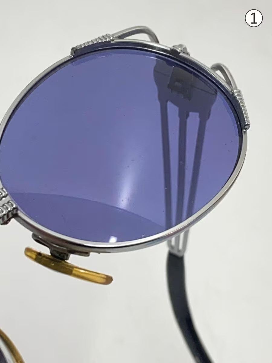 Jean Paul Gaultier Oval Cyber Sunglasses Size ONE SIZE - 6 Thumbnail