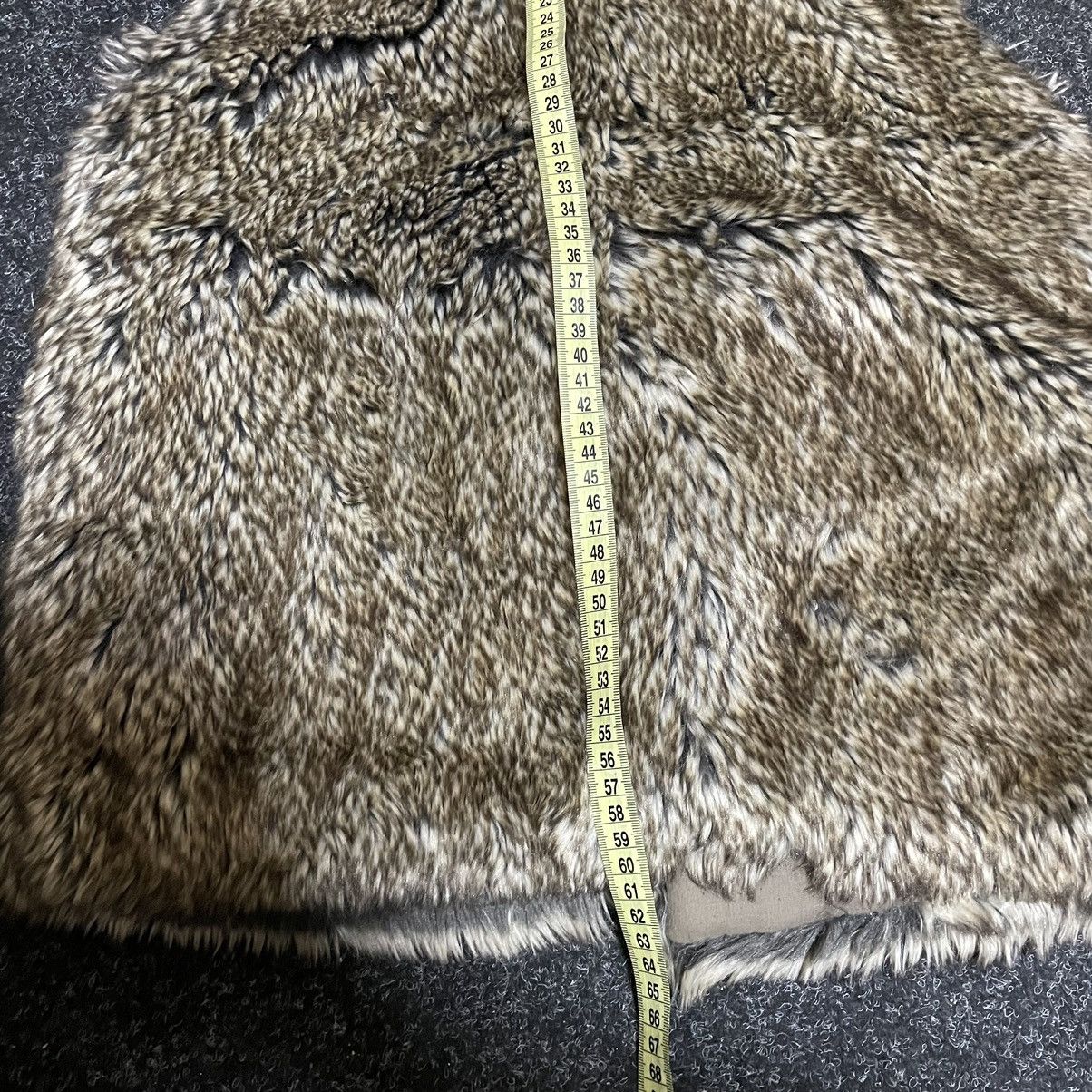 Japanese Brand Japanese Faux Fur Vest Woman with zippers Size S / US 4 / IT 40 - 6 Thumbnail