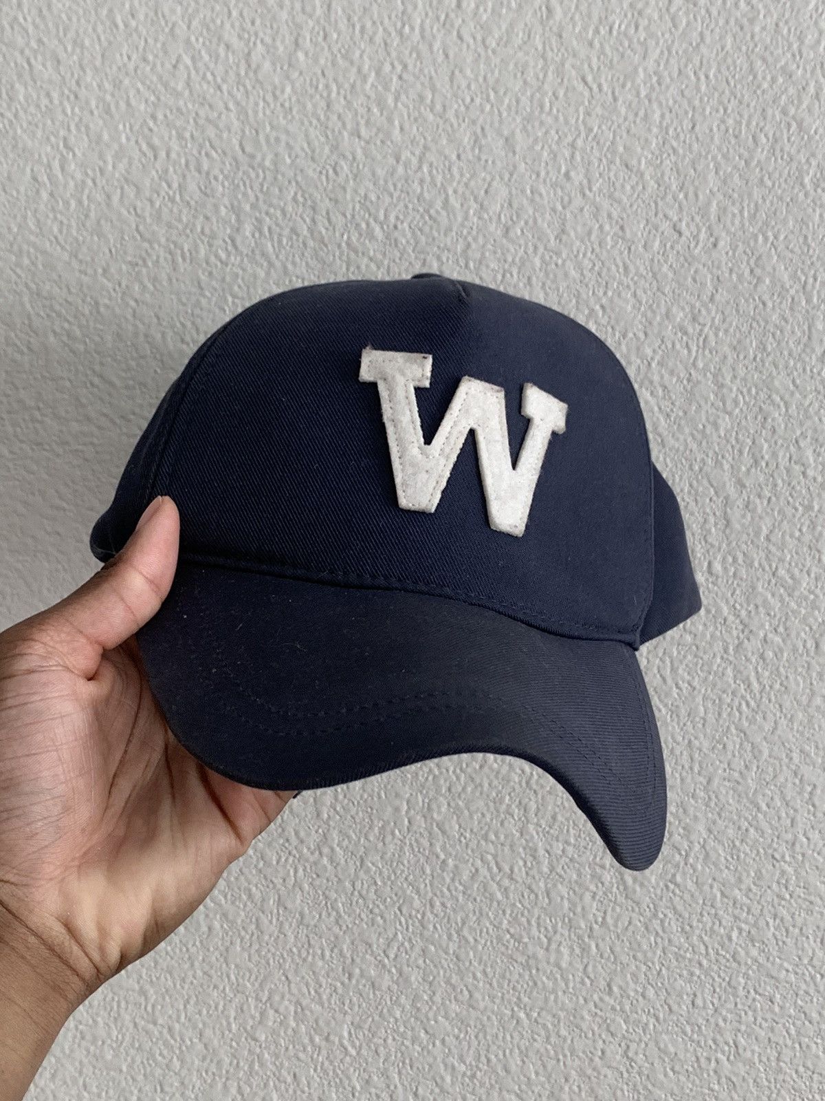 Vintage × Zara Navy W Cap Size ONE SIZE - 1 Thumbnail