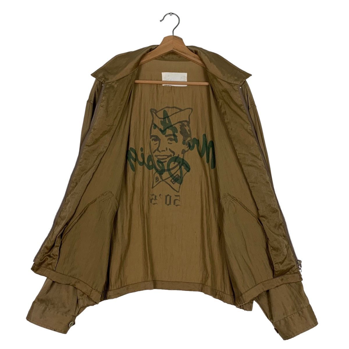 Vintage 50's MR. A DESIGN Big Logo Retro Jacket #0571-C26 Size US L / EU 52-54 / 3 - 11 Thumbnail