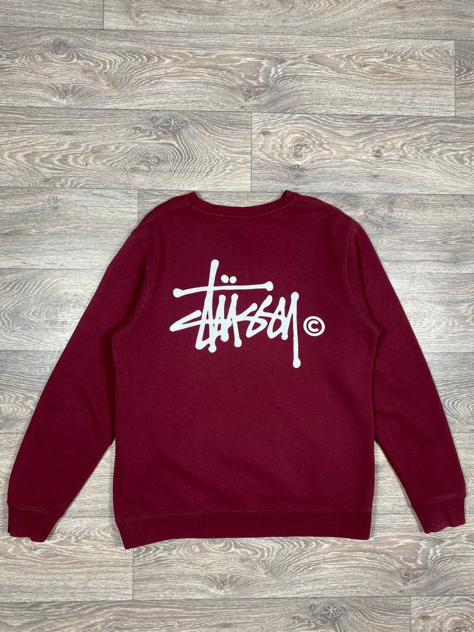 Stussy Vintage Y2K Stussy Sweatshirt Crewneck Big Logo Size US L / EU 52-54 / 3 - 1 Thumbnail