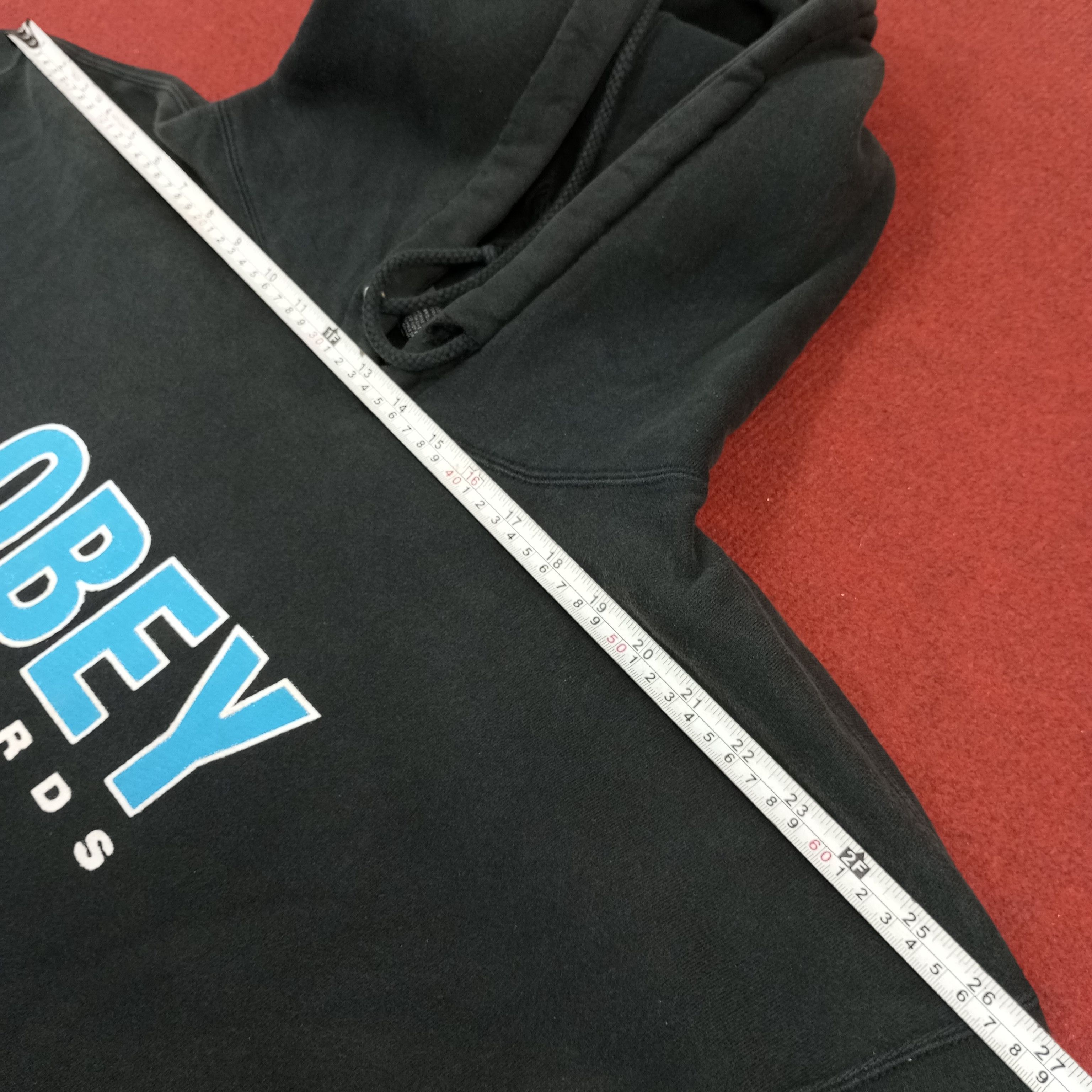 Obey × Vintage Obey Records Streetwear Style Center Design Hoodies Size US XXL / EU 58 / 5 - 10 Thumbnail