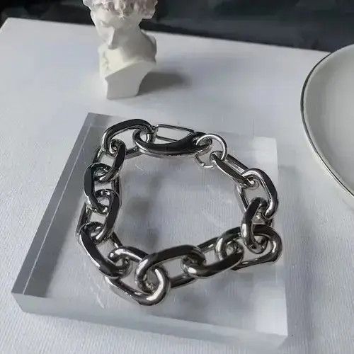 Other 21.5cm Length Metal Chain Bracelet Size ONE SIZE - 3 Thumbnail