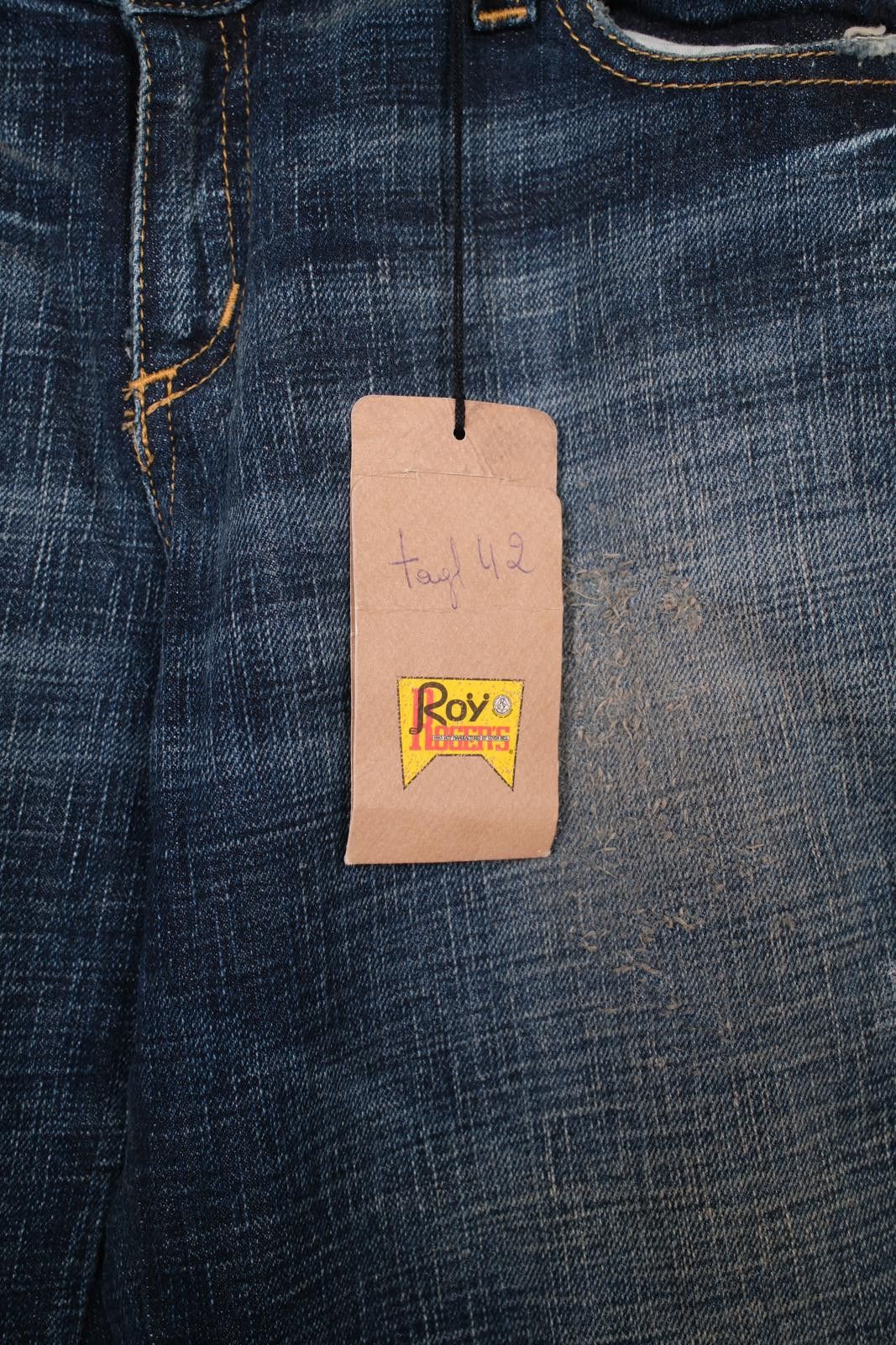 Other 80's Roy Roger's Distressed Faded Straight-Leg Jeans Size US 30 / EU 46 - 5 Thumbnail