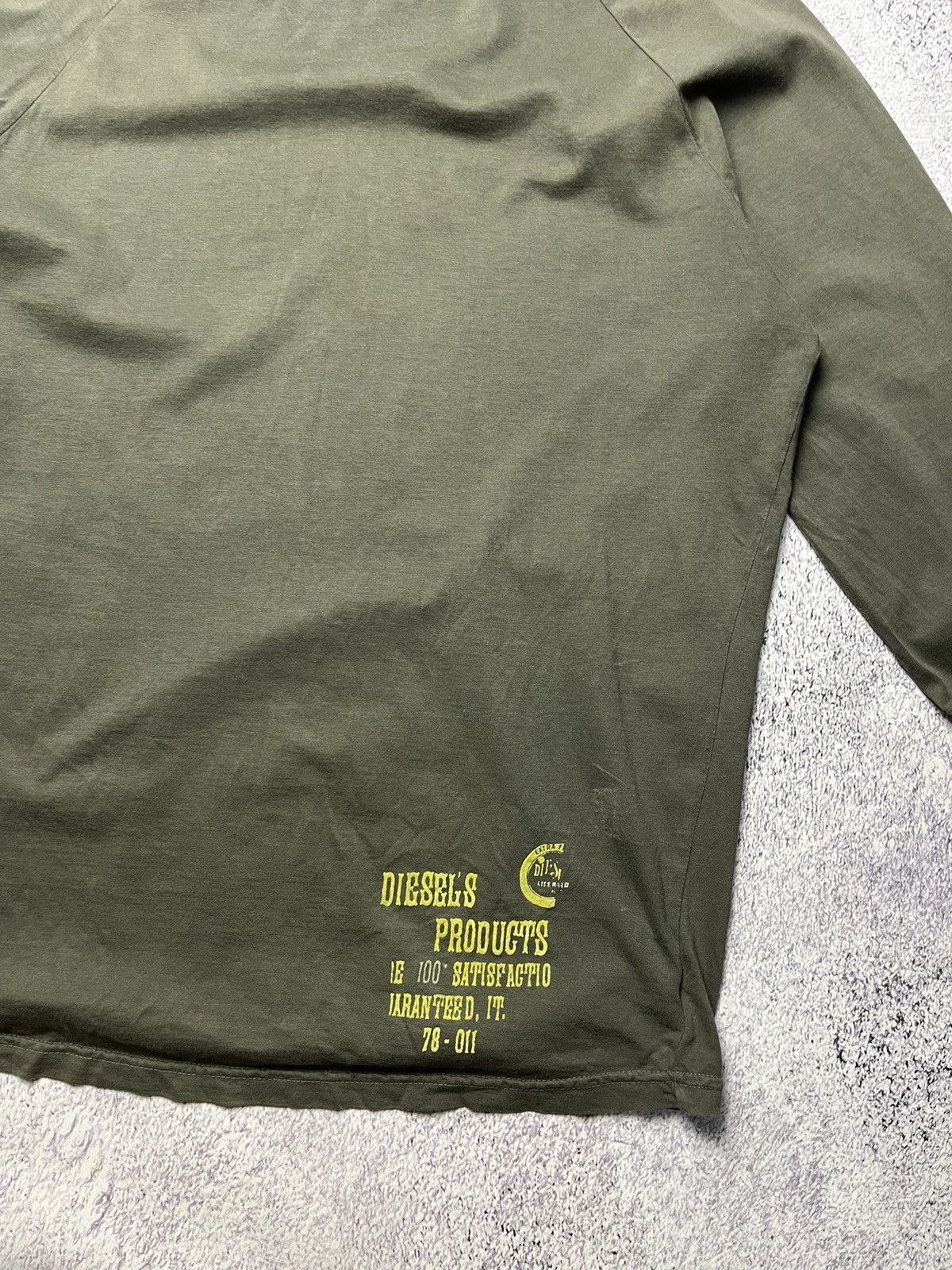 Diesel Vintage Avant Garde Diesel long Sleeve Big Logo size M Size US M / EU 48-50 / 2 - 5 Thumbnail