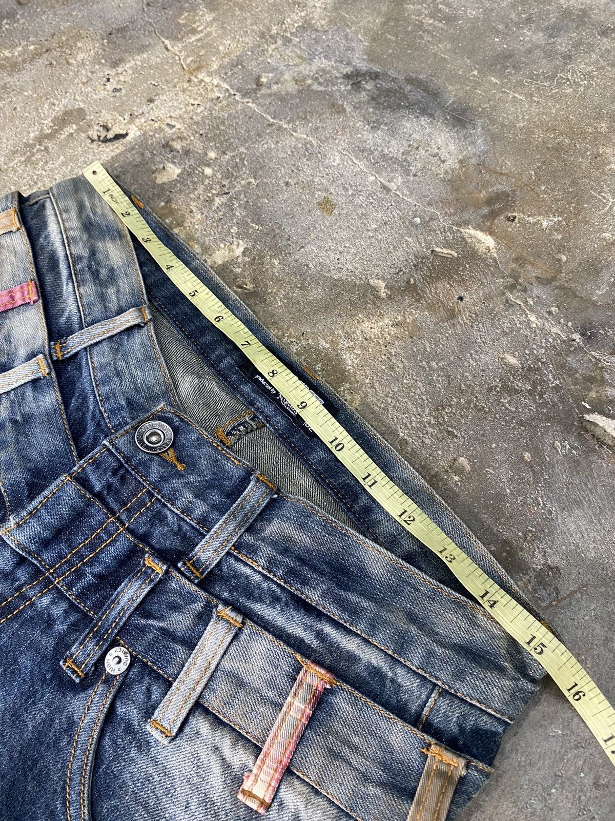 Japanese Brand × Vintage Exploison blue jeans wash japanese brand Size US 31 - 14 Thumbnail