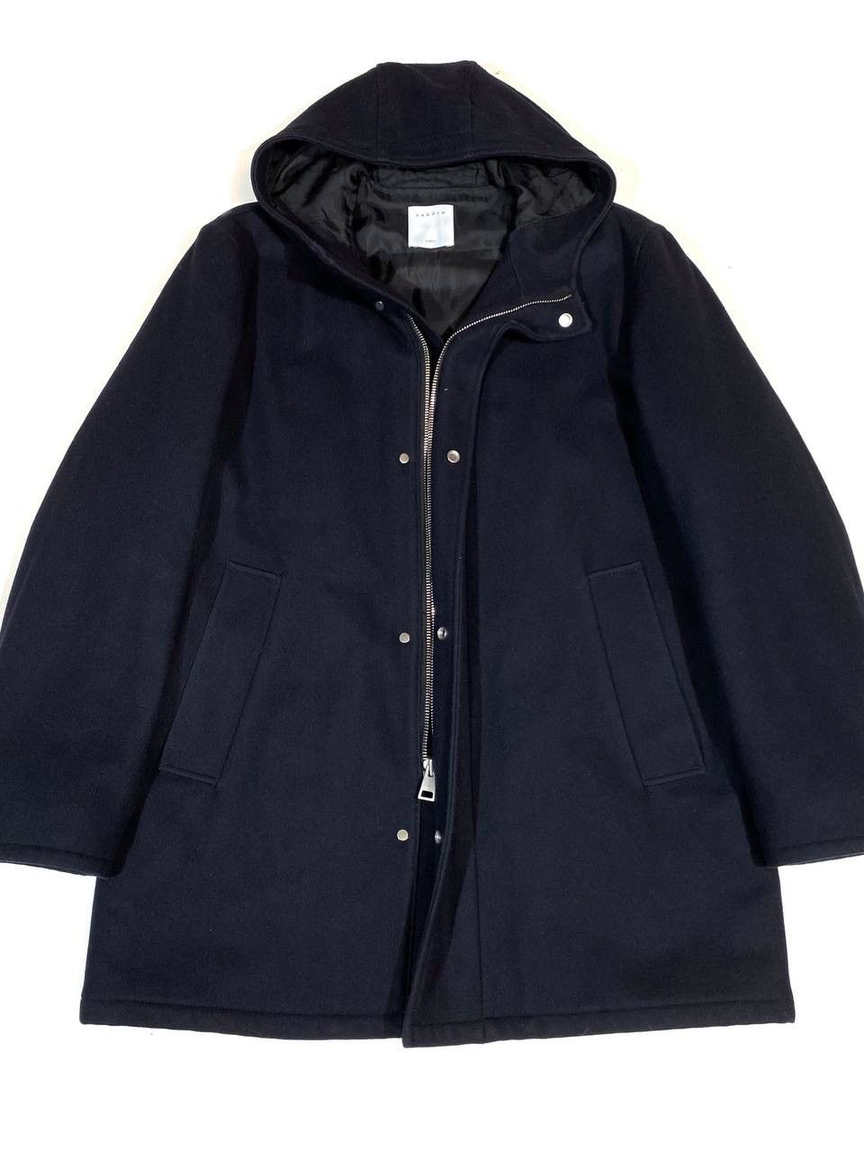 Sandro Sandro Paris Wool Coat Men Jacket Size US L / EU 52-54 / 3 - 7 Thumbnail