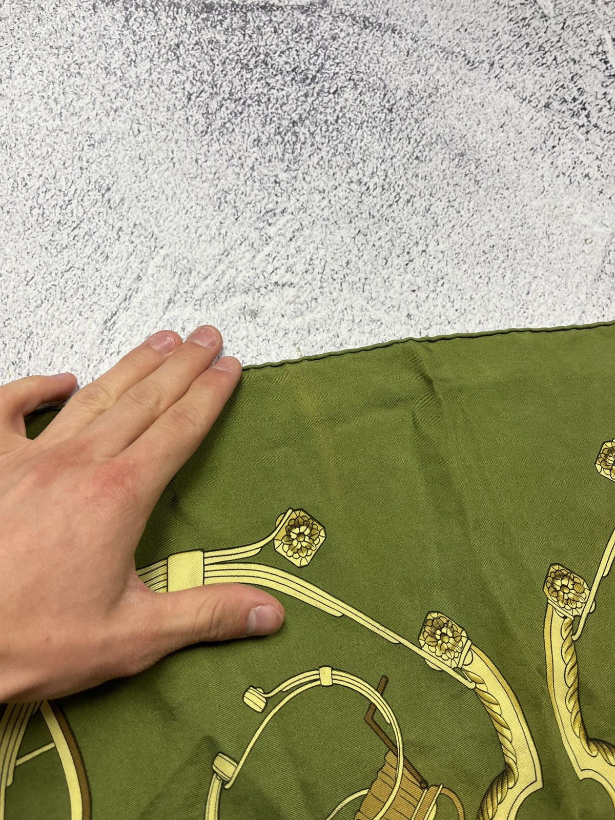Hermes Vintage 90’s Hermes Springs Silk Scarf Philippe LeDoux Rare Size ONE SIZE - 9 Thumbnail