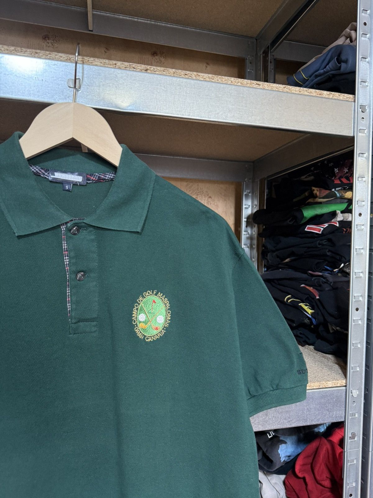 Burberry Luxury Burberry Campo De Golf Maspalomas Polo T-Shirt Size US XL / EU 56 / 4 - 3 Thumbnail