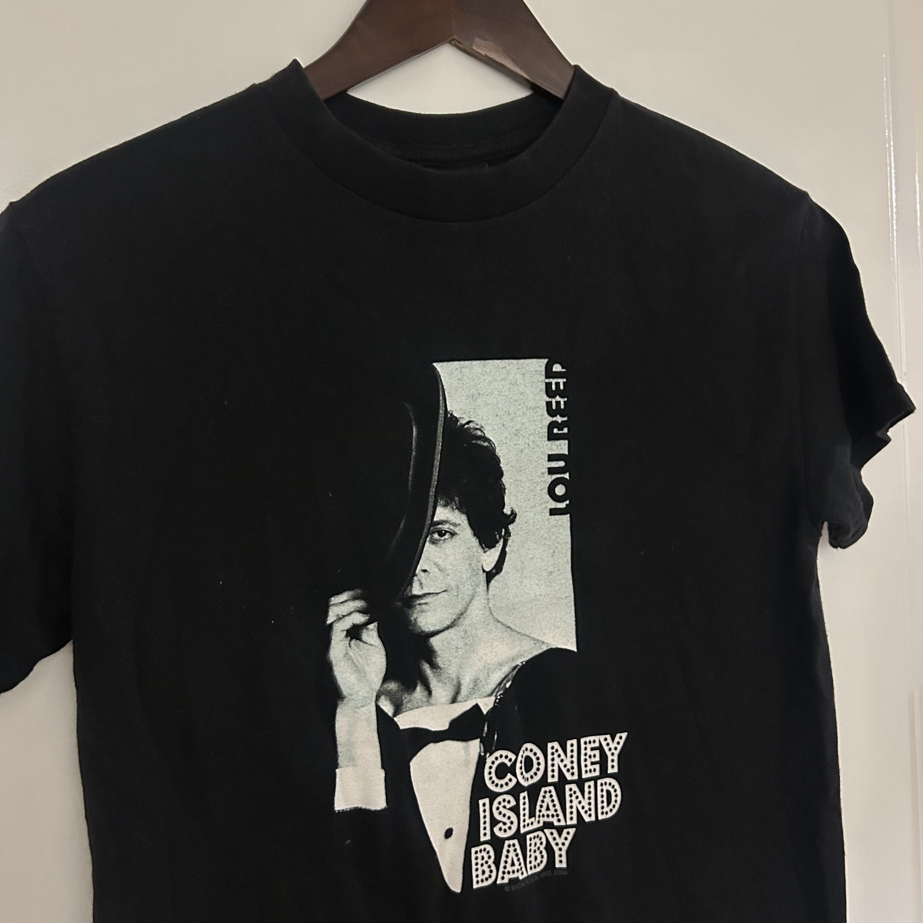 Vintage Vintage Lou Reed New York Coney Island Baby T Shirt Size US S / EU 44-46 / 1 - 2 Thumbnail