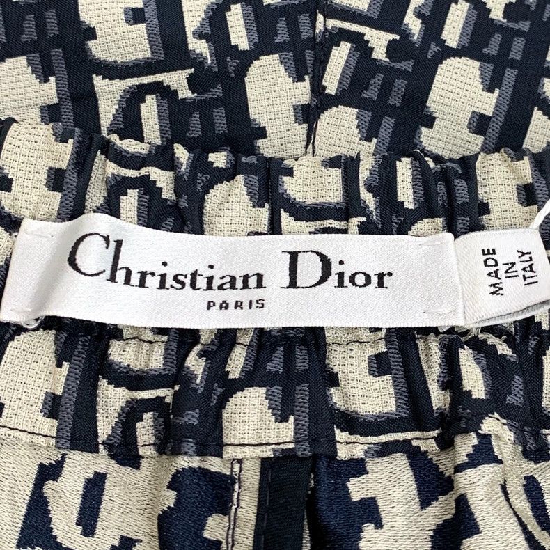 Dior Dior Color-matched logo jacquad full-print casual shorts Size 24" / US 00 / IT 34 - 6 Thumbnail