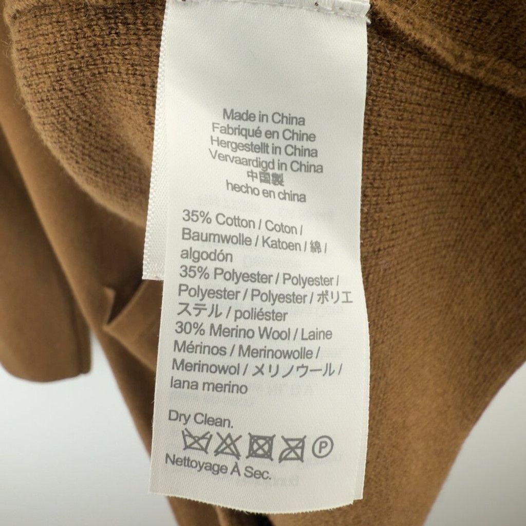 J.Crew J. CREW Cecile Heritage Merino Knit Brown Sweater Blazer XS Size XS / US 0-2 / IT 36-38 - 7 Thumbnail