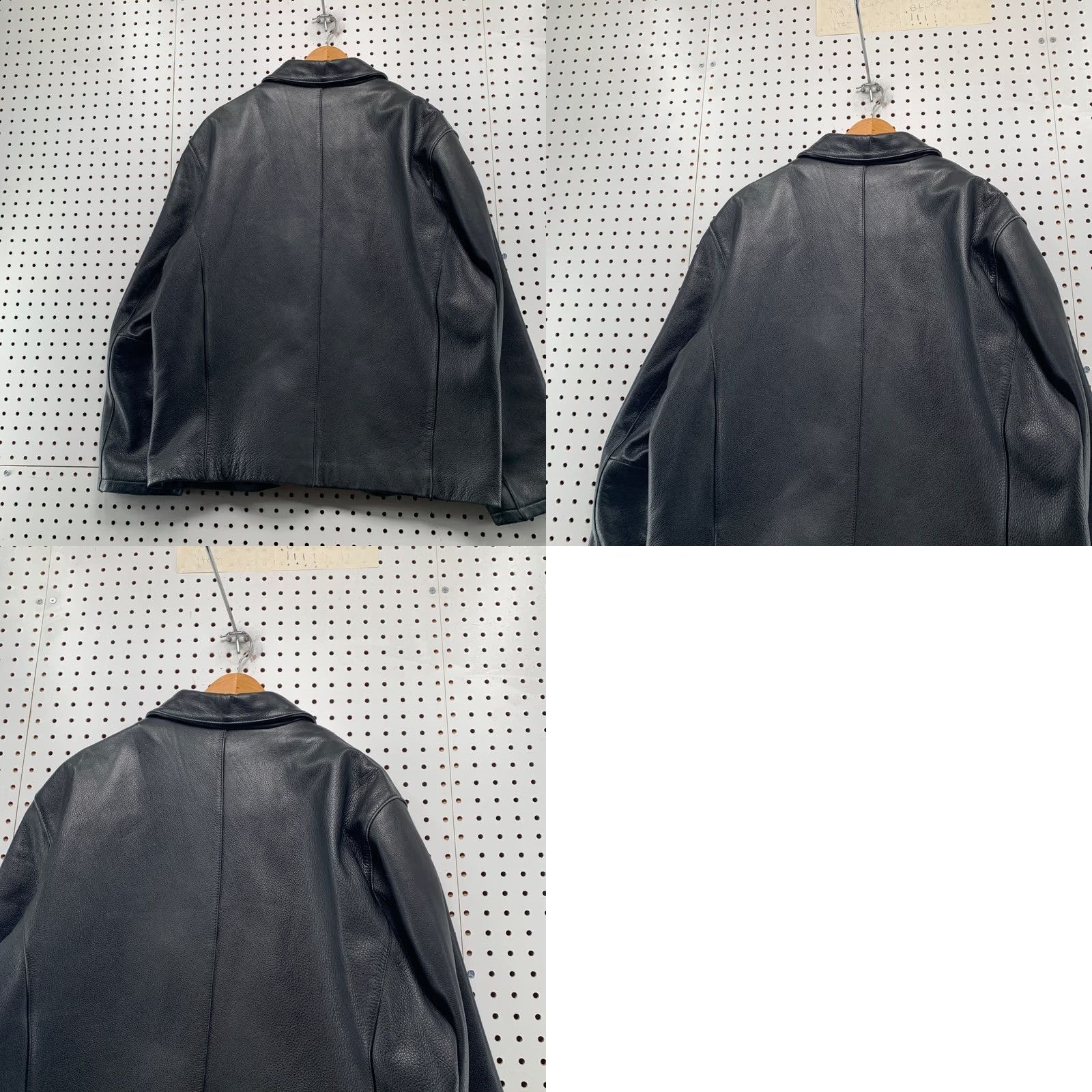 Vintage VINTAGE Wilsons Leather Jacket Mens XL Black Pelle Studio 90s Full Zip Size US XL / EU 56 / 4 - 9 Thumbnail