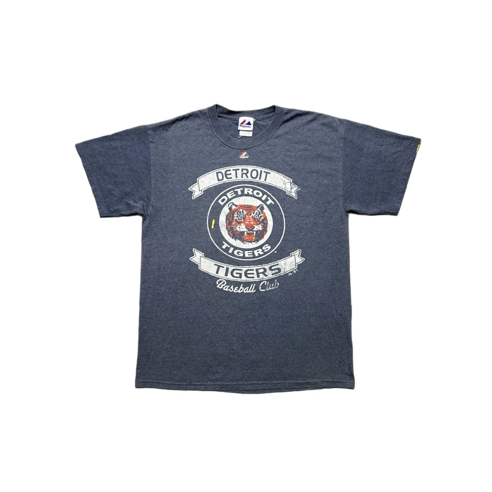 MLB VINTAGE Detroit Tigers MLB Grunge T-Shirt Gray Large Men Size US L / EU 52-54 / 3 - 1 Thumbnail